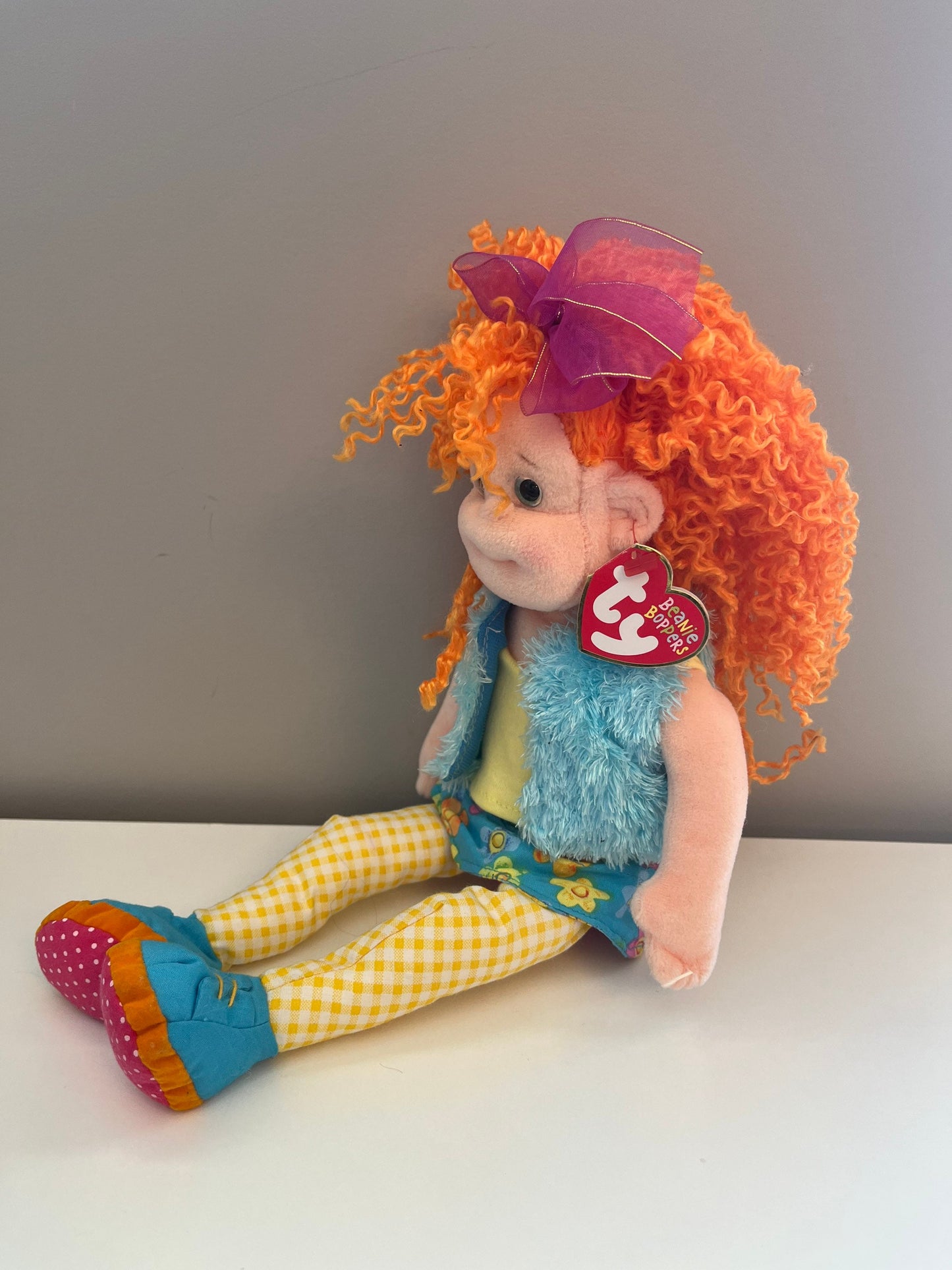 Ty Beanie Bopper “Dazzlin’ Destiny” the Beanie Kid / Bopper / Doll (12 inch)