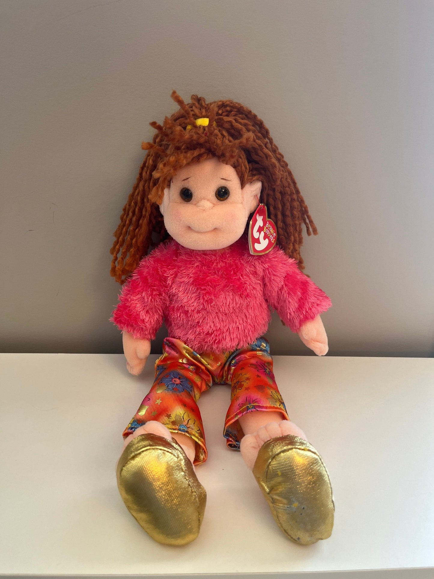 Ty Beanie Bopper “Snazzy Sabrina” the Beanie Kid / Bopper / Doll (12 inch)