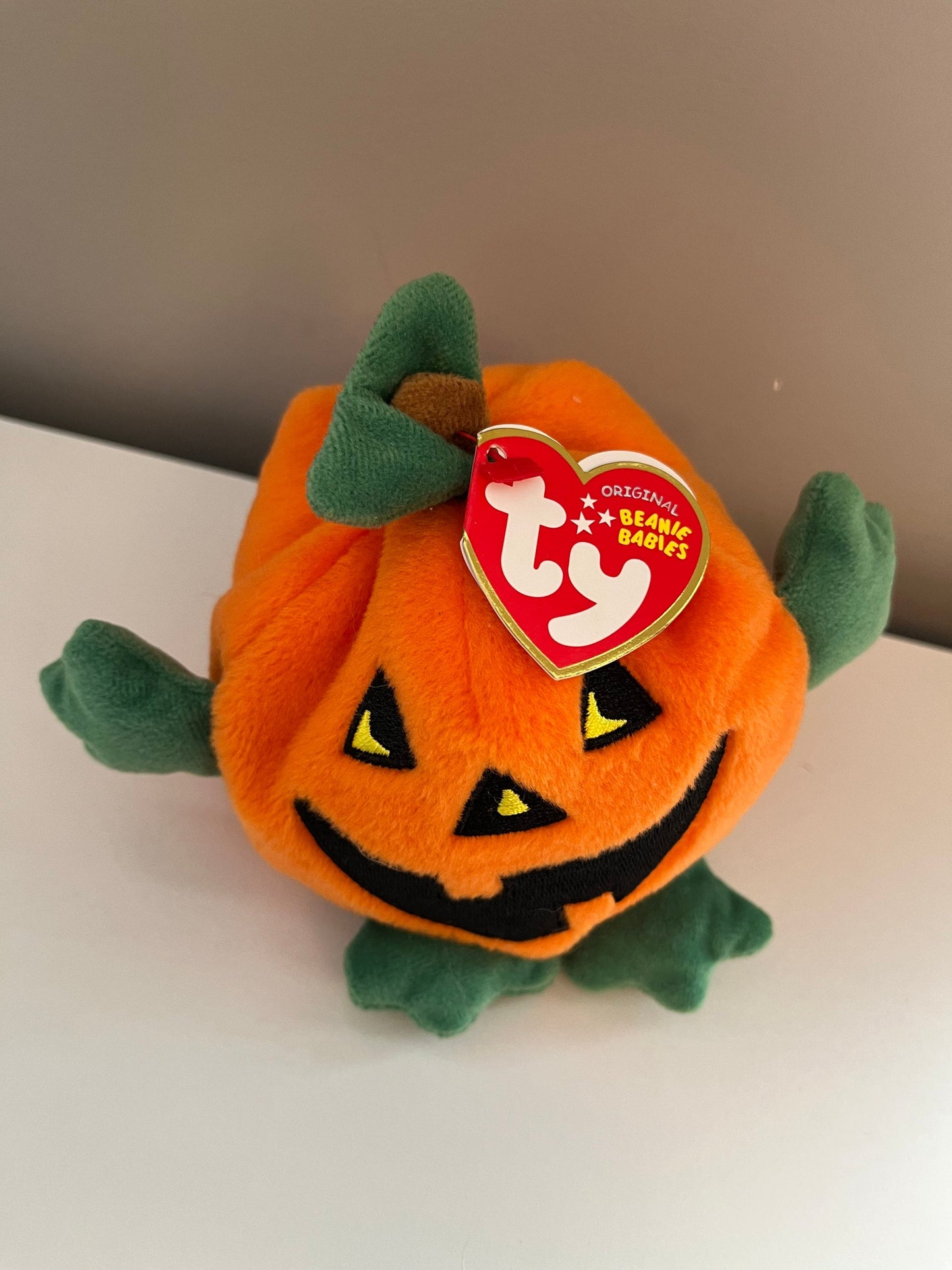 Ty Beanie Baby “Tricks” the Pumpkin  *Rare* (5.5 inch)