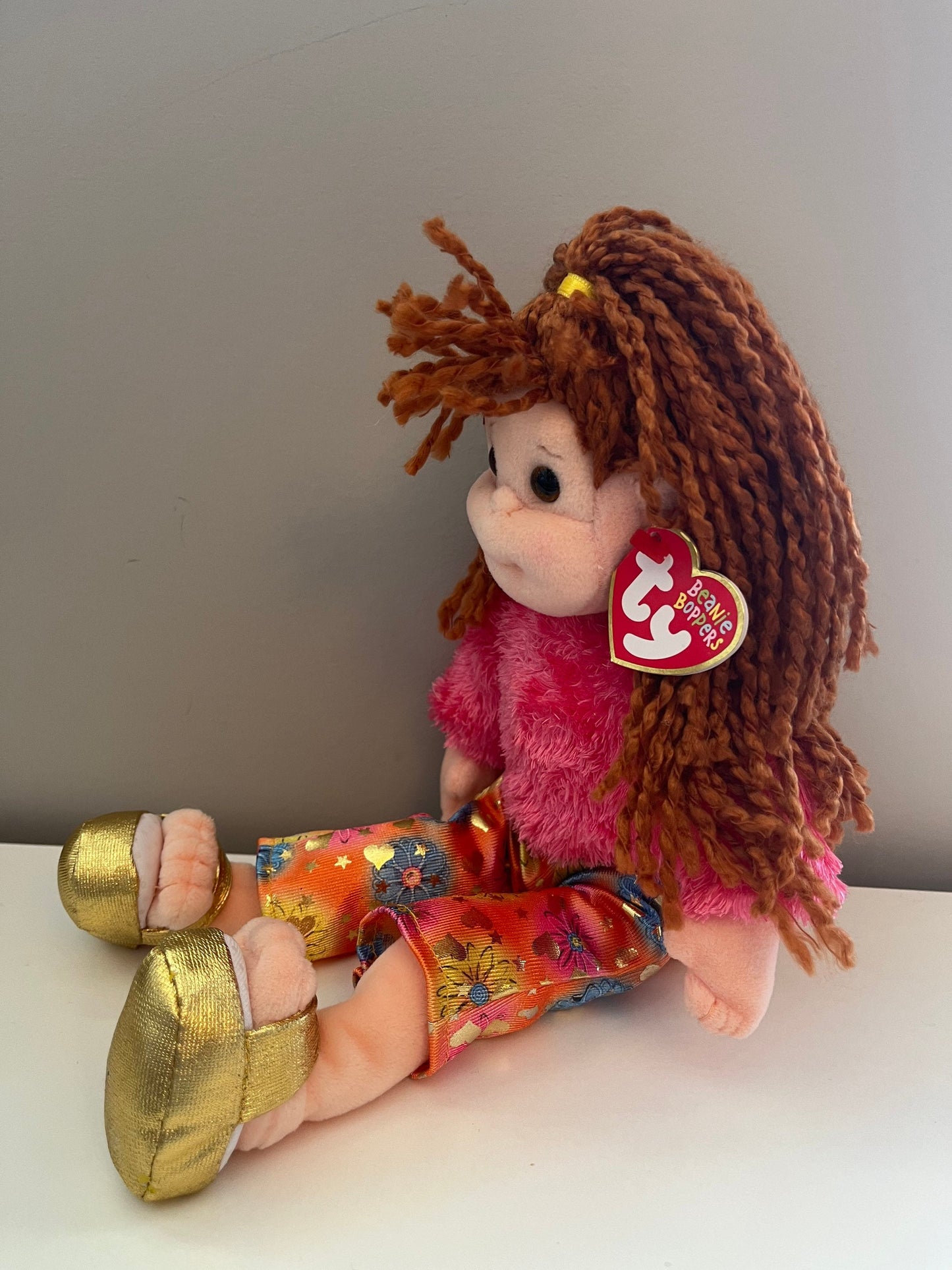 Ty Beanie Bopper “Snazzy Sabrina” the Beanie Kid / Bopper / Doll (12 inch)