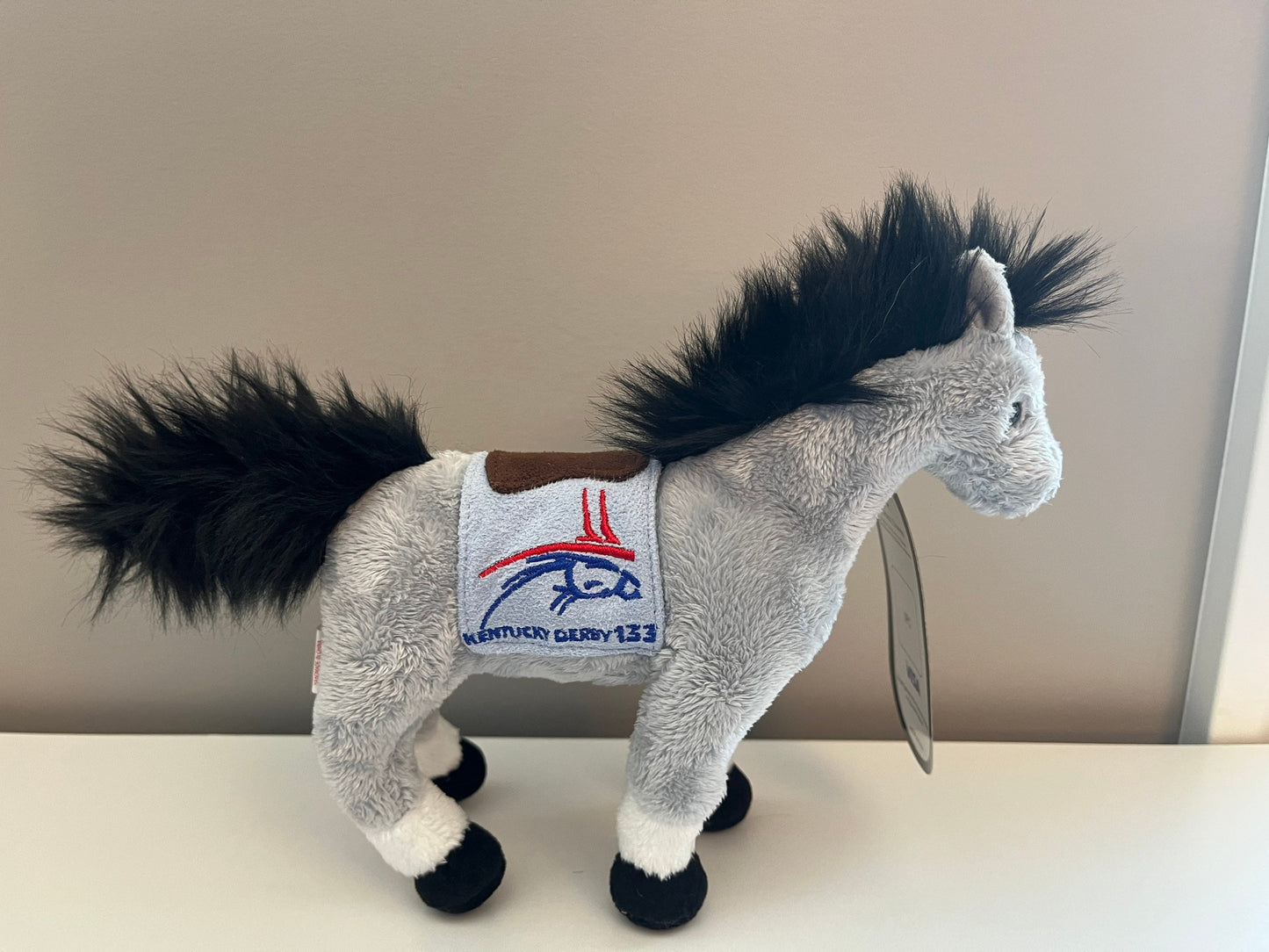 Ty Beanie Baby “Derby 133” the Standing Kentucky Derby Horse with Rare Kentucky Derby Tag (7.5 inch)