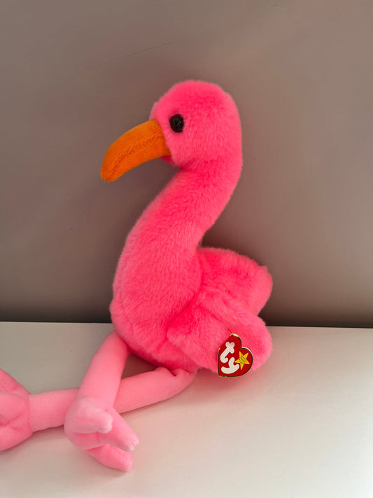 Ty Beanie Buddy “Pinky” the Flamingo (10 inch)