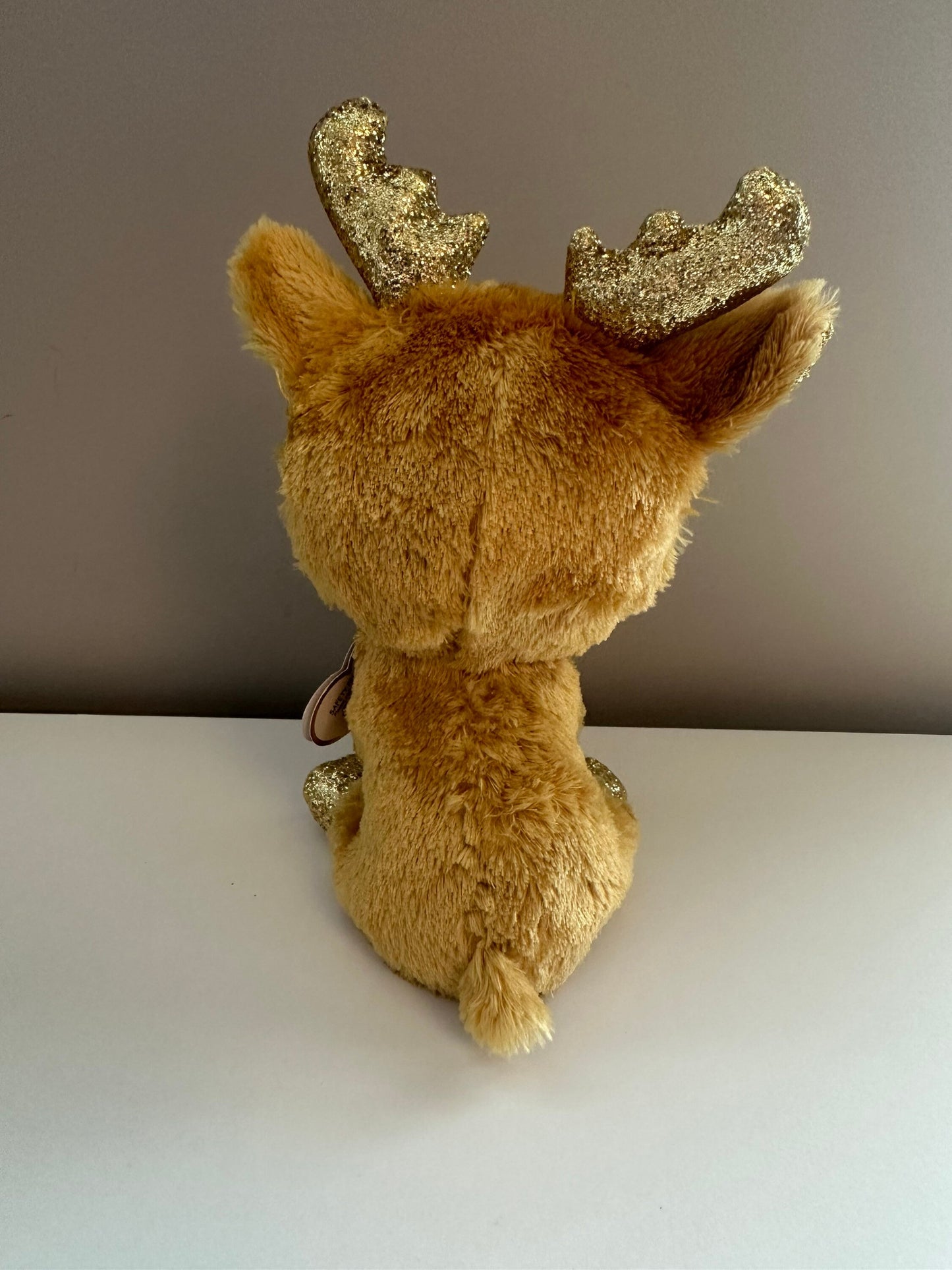 TY Beanie Boo “Glitzy” the Holiday Reindeer (6 inch)