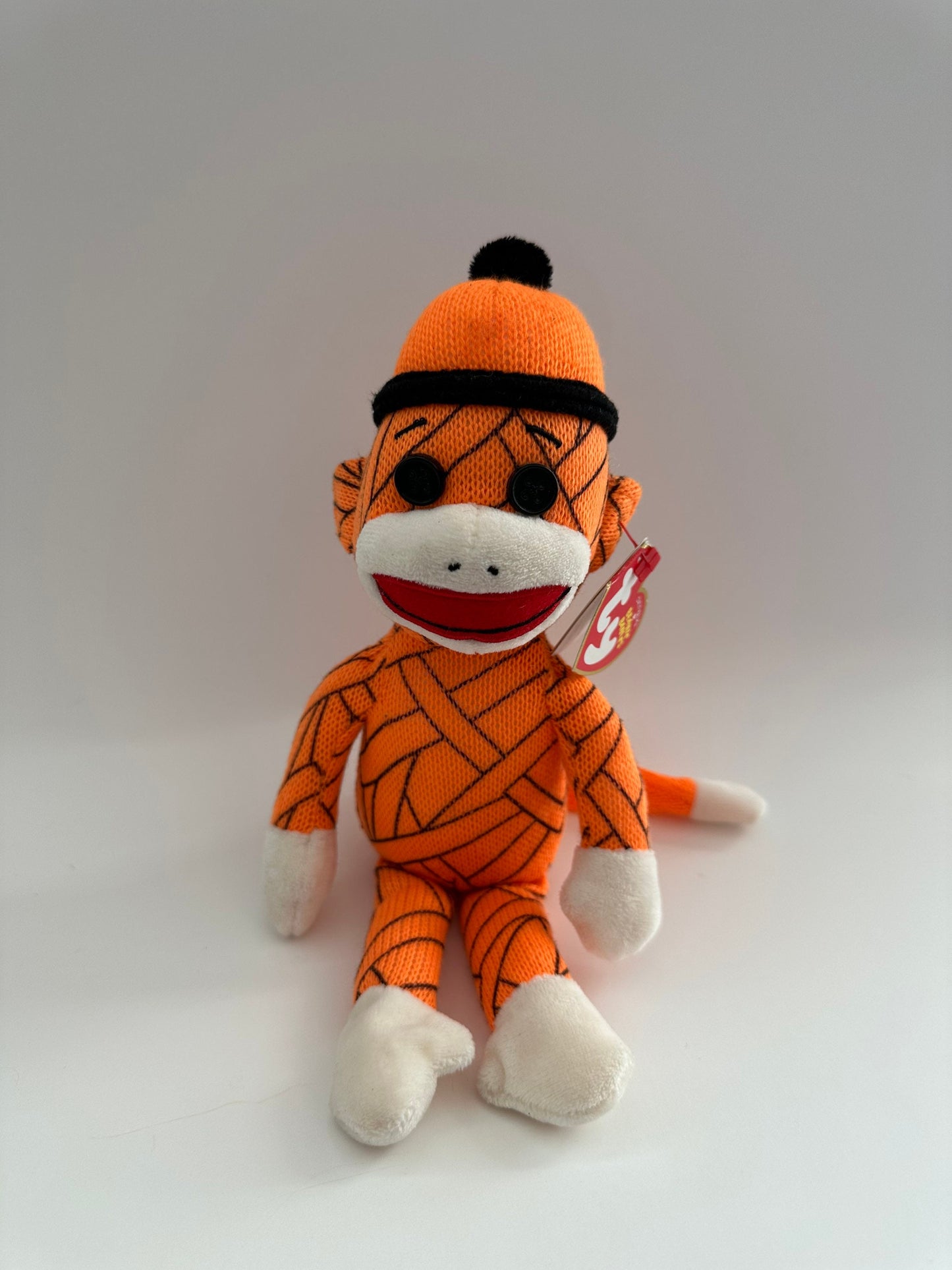 Ty Beanie Baby “Mummy” the Halloween Sock Monkey (8.5 inch)