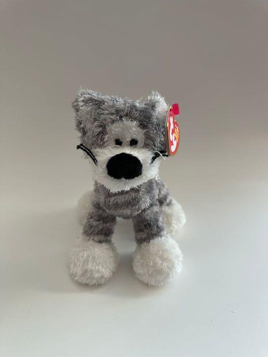 Ty Beanie Baby “Catsby” the Grey and White Cat  (7 inch)