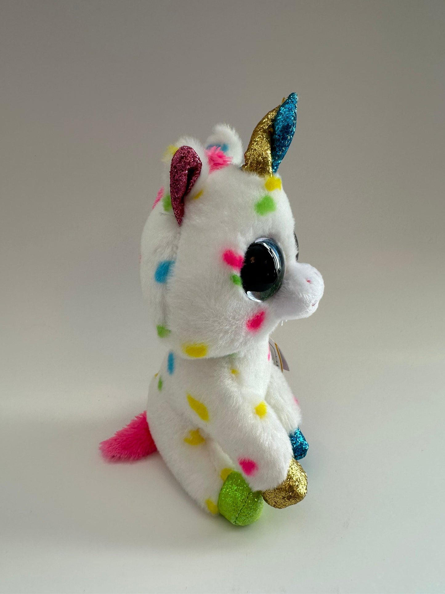 Ty Beanie Boo “Harmonie” the Polka Dotted Unicorn (6 inch)