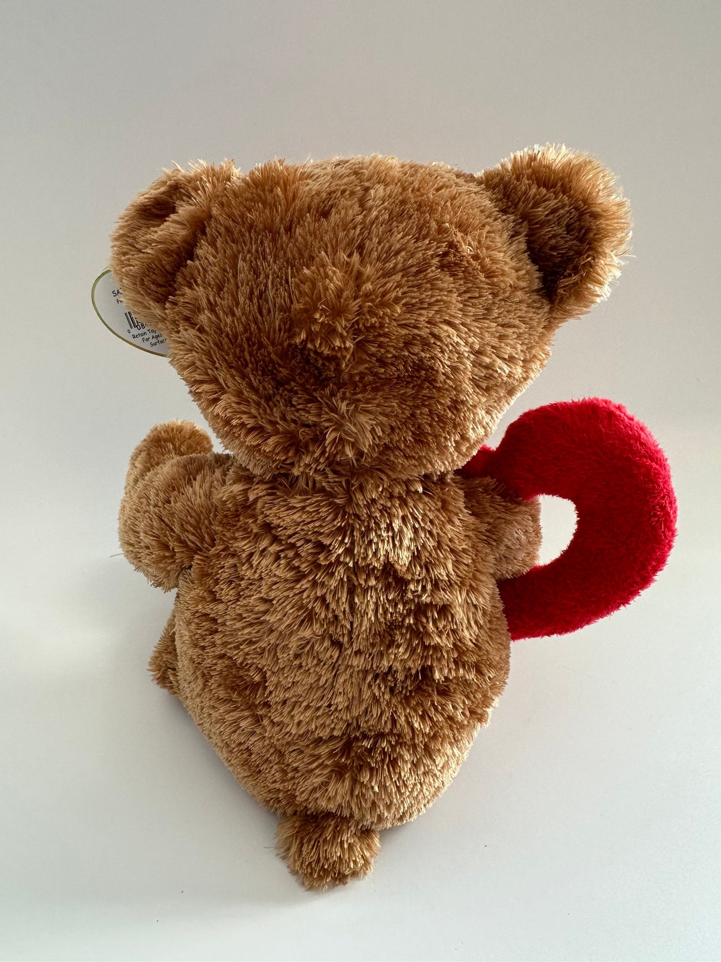 Ty Classics Collection “Everheart” the Teddy Bear Holding Red Heart (13 inch)