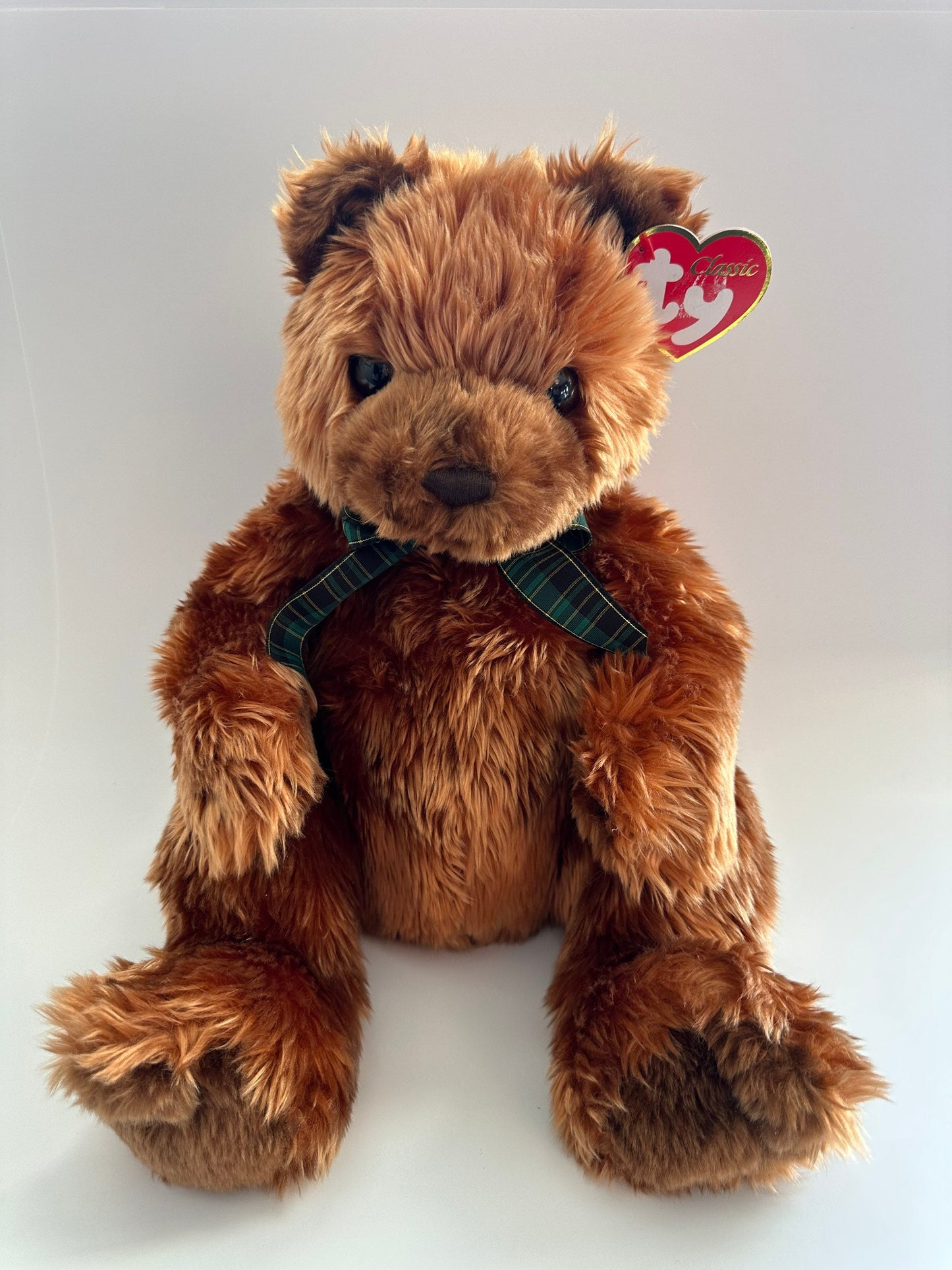 Ty Classics Collection “Auburn” the Adorable Teddy Bear - BIG SIZE (18 inch)