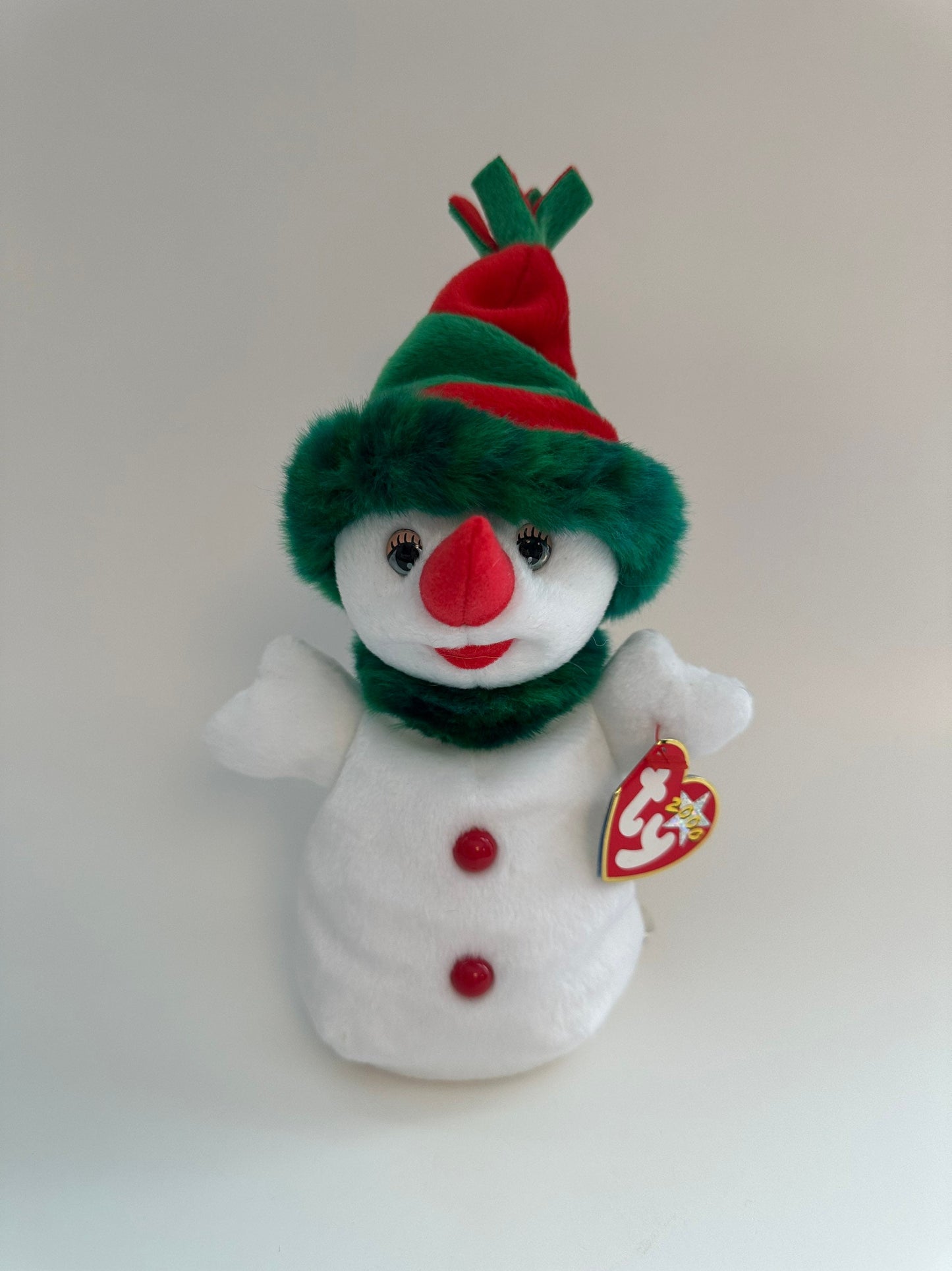 Ty Beanie Baby “Snowgirl” the Snow Girl! (7 inch)