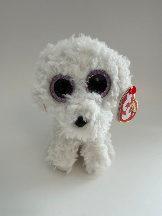 Ty Beanie Boo “Pippie” the White Dog Plush (6 inch)