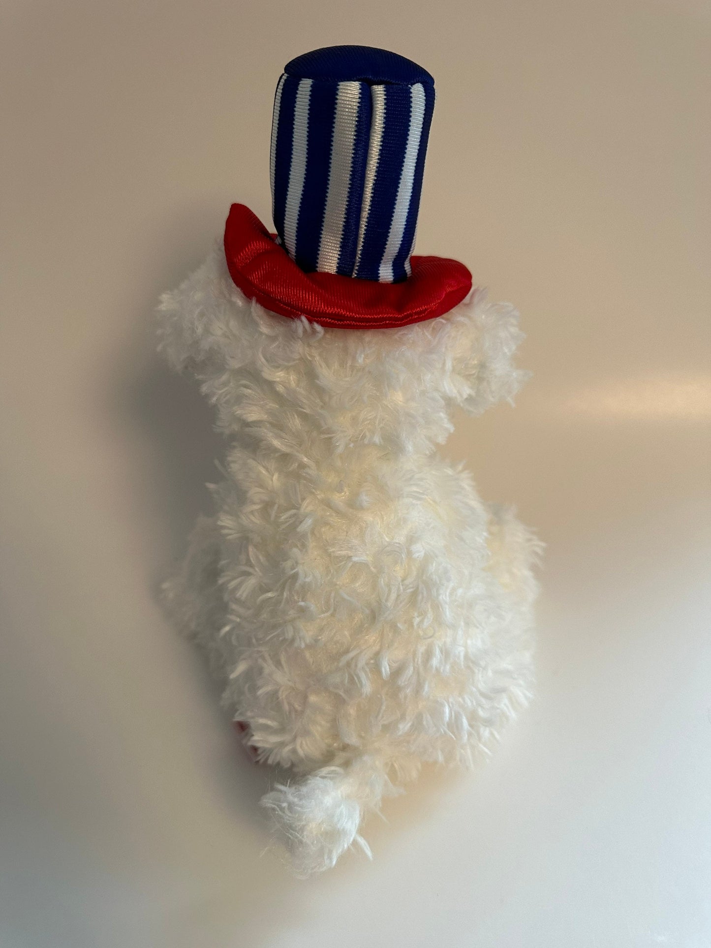 Ty Beanie Buddy “First Dog” the USA Dog wearing Top Hat! (13 inch)