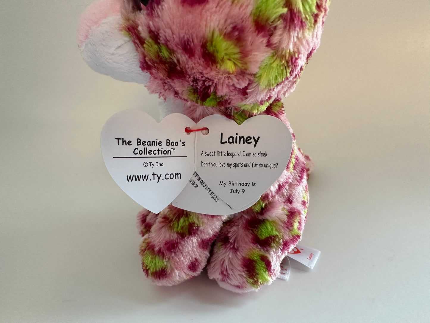 Ty Beanie Boo “Lainey” the Adorable Leopard (6 inch)