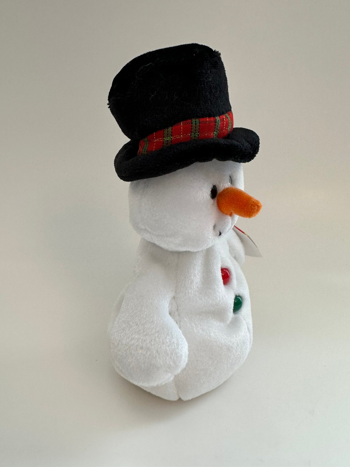 Ty Beanie Baby “Coolston” the Snowman (7 inch)