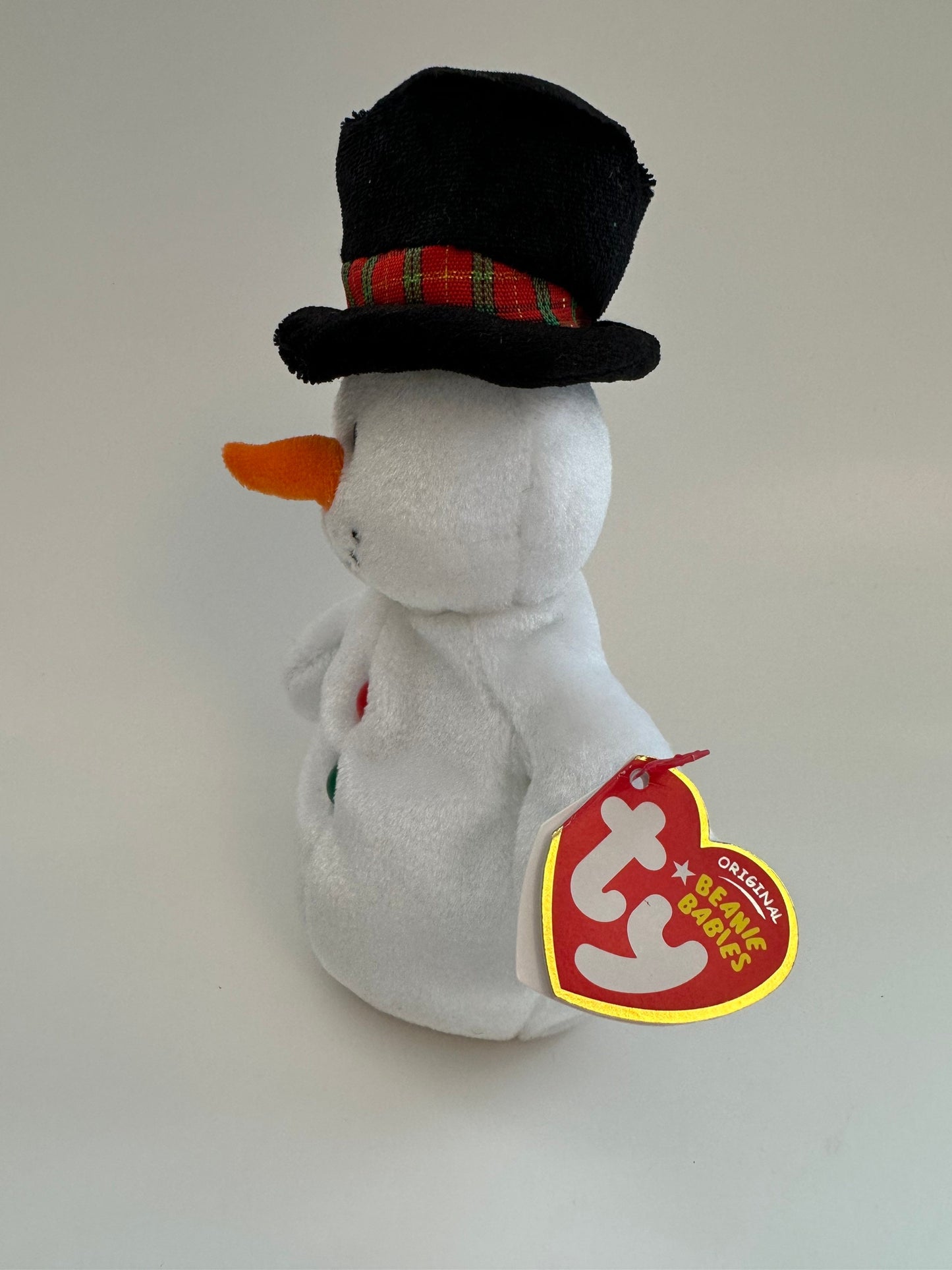 Ty Beanie Baby “Coolston” the Snowman (7 inch)