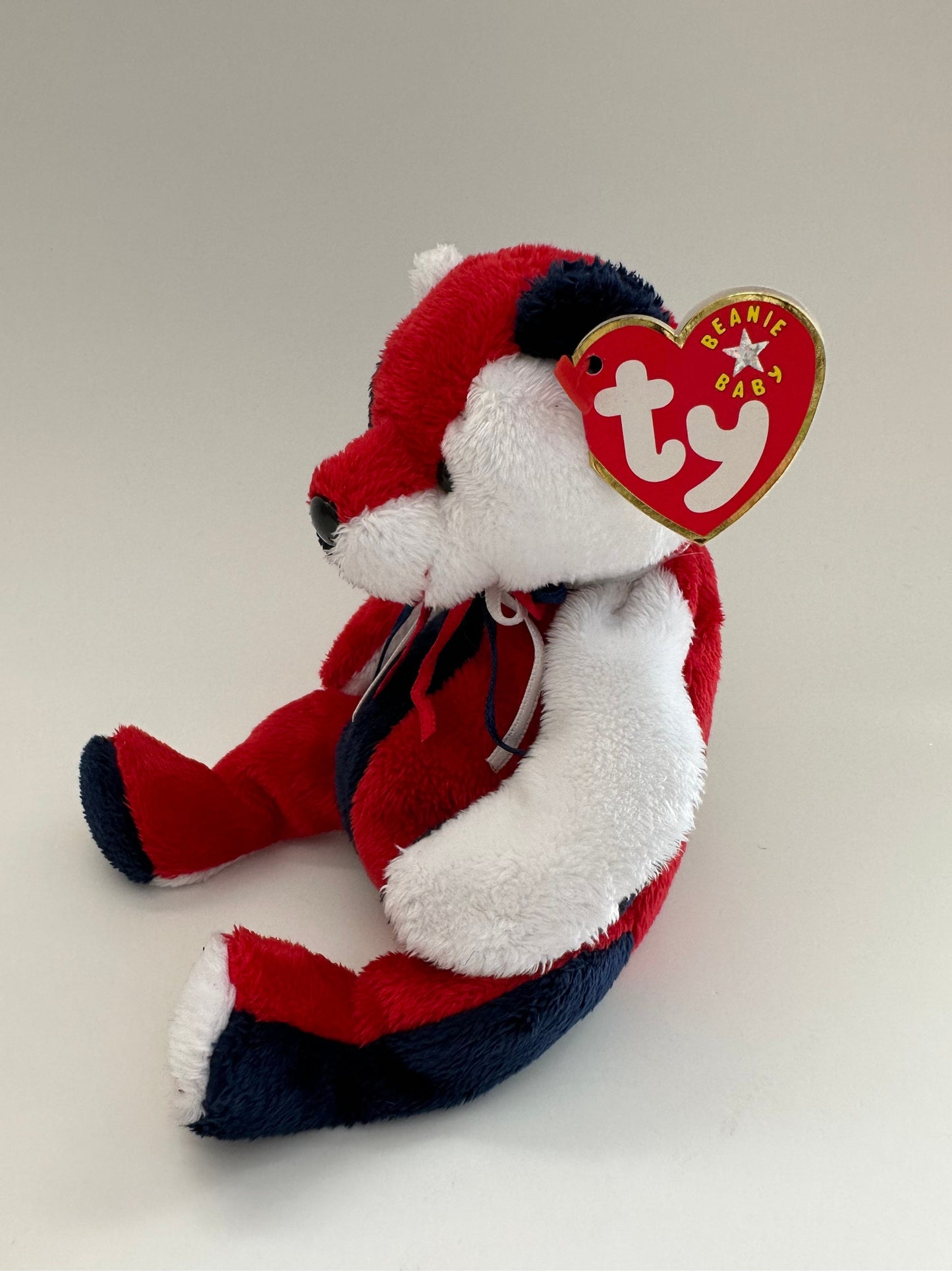 Ty Beanie Baby “Patriot” the USA Patriotic Bear (6 inch)