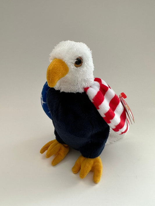 Ty Beanie Baby “Soar” the USA Patriotic Eagle - Internet Exclusive (6 inch)