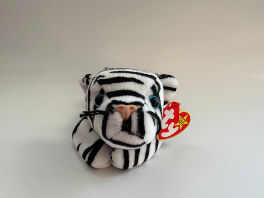 Ty Beanie Baby “Blizzard” the White Tiger (8.5 inch)