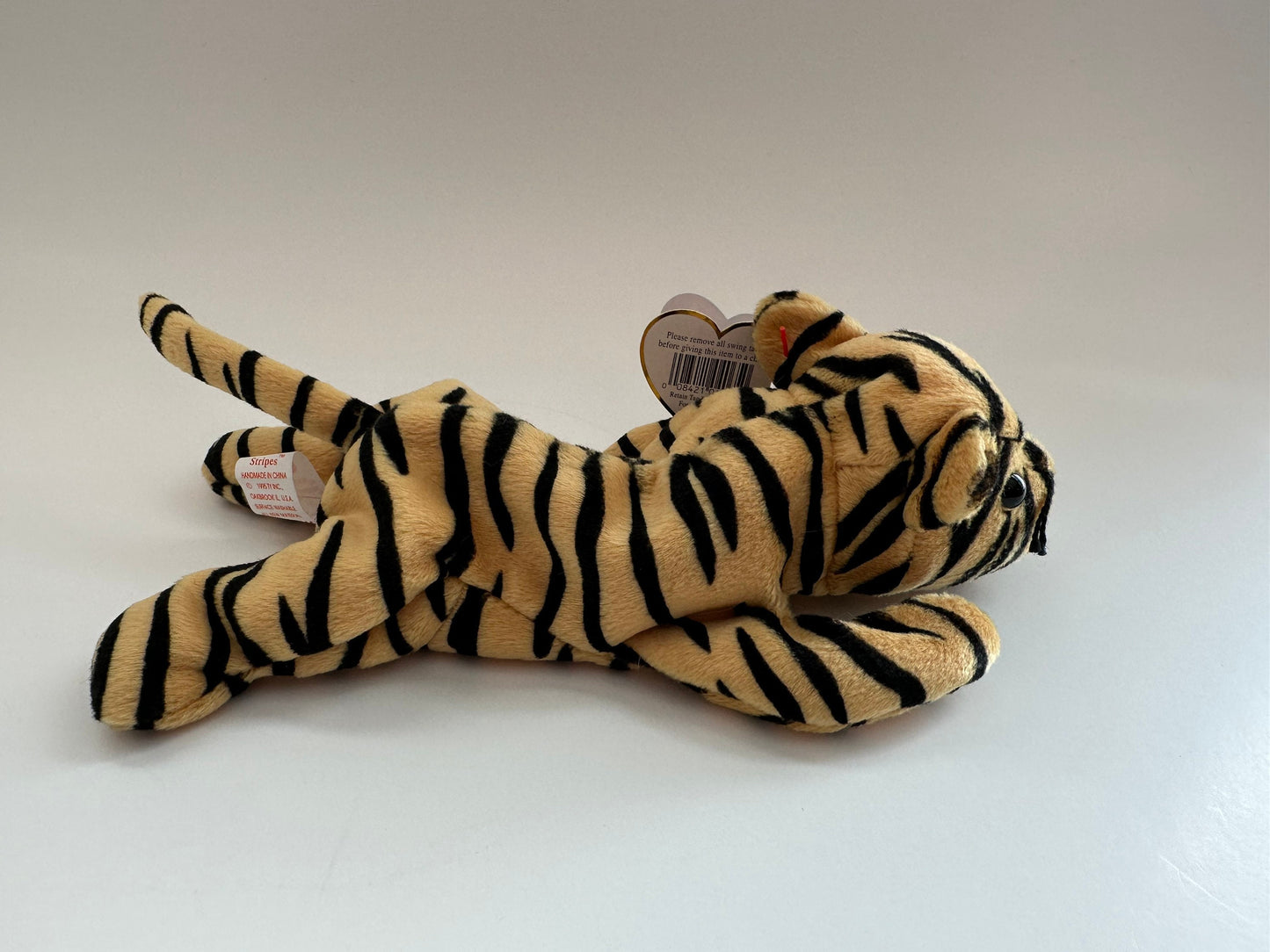 Ty Beanie Baby “Stripes” the Tiger! (8.5 inch)