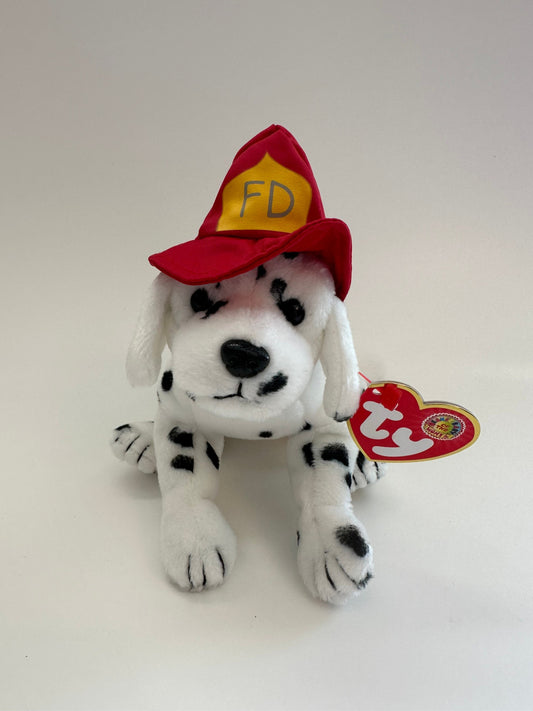 Ty Beanie Baby “Fireplug” the Fire Dog - Beanie Baby of the Month! (6 inch)