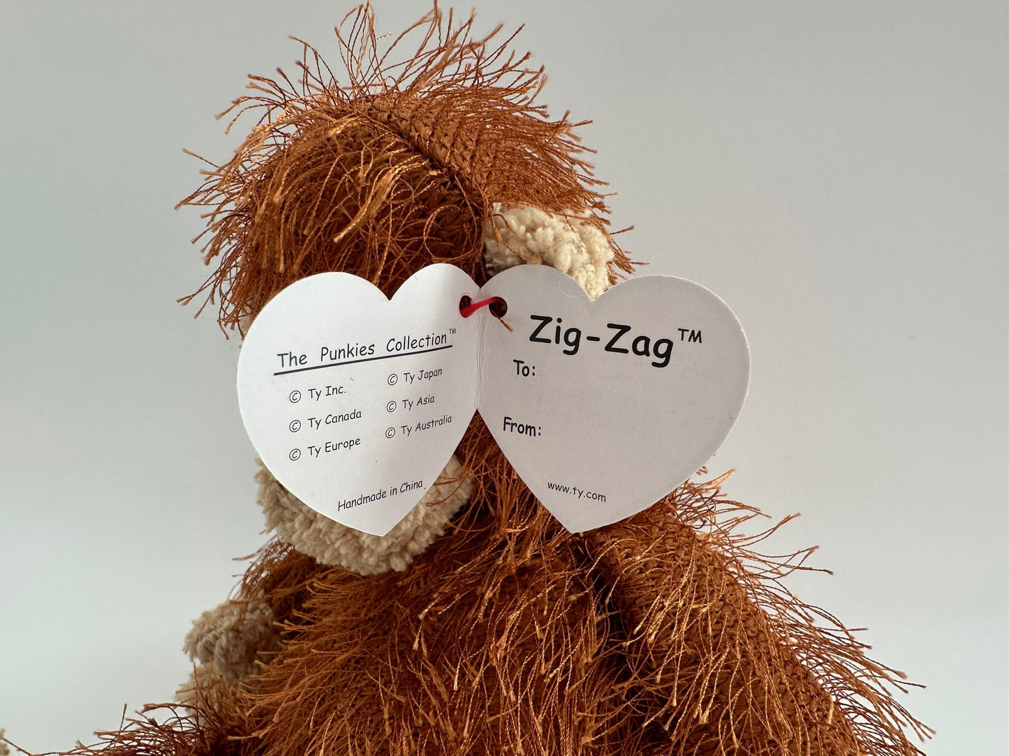 Ty Punkie “Zig Zag” the Monkey! (7 inch)