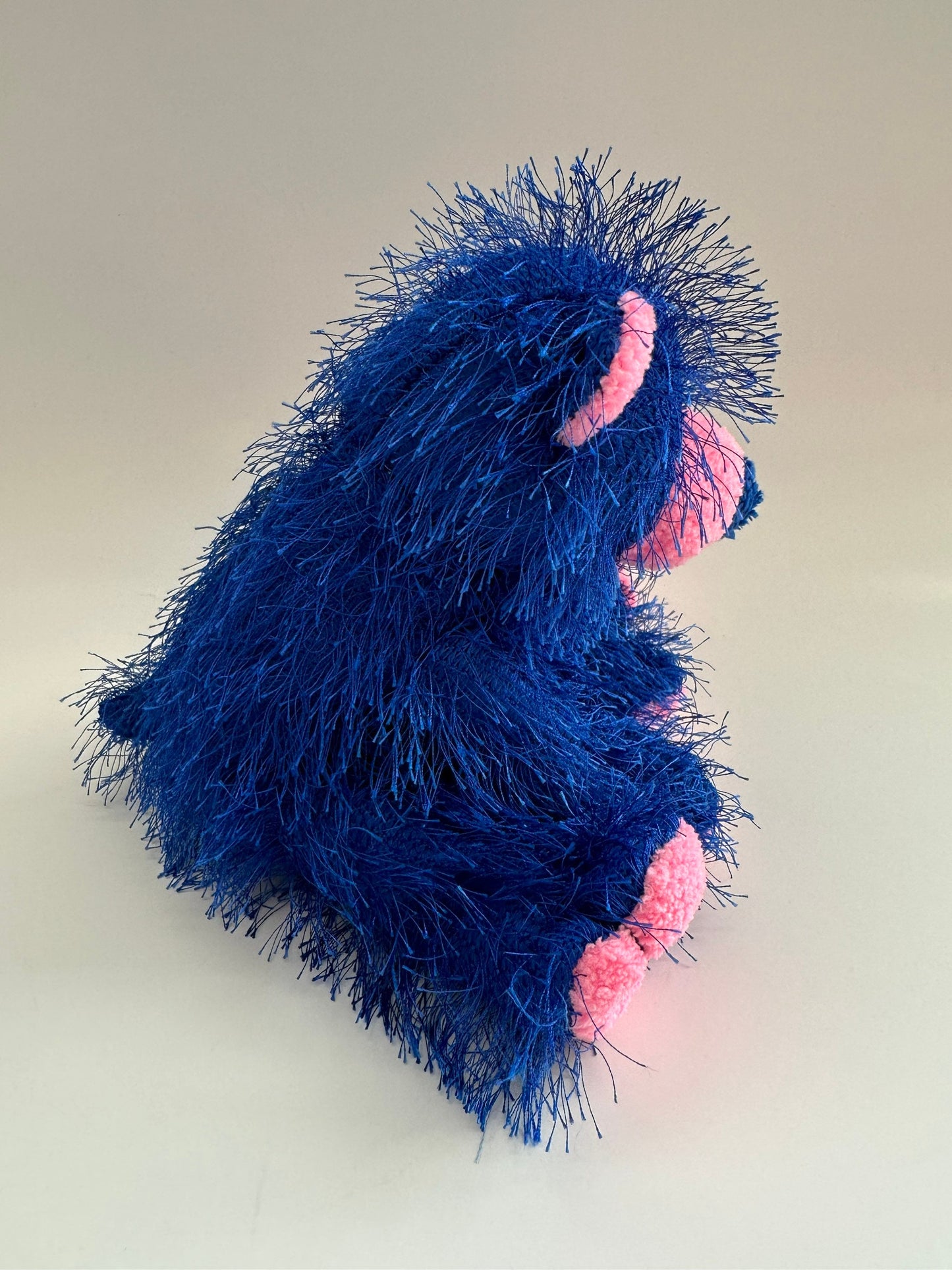 Ty Punkie “Zapp” the Blue Shaggy Bear! (7 inch)