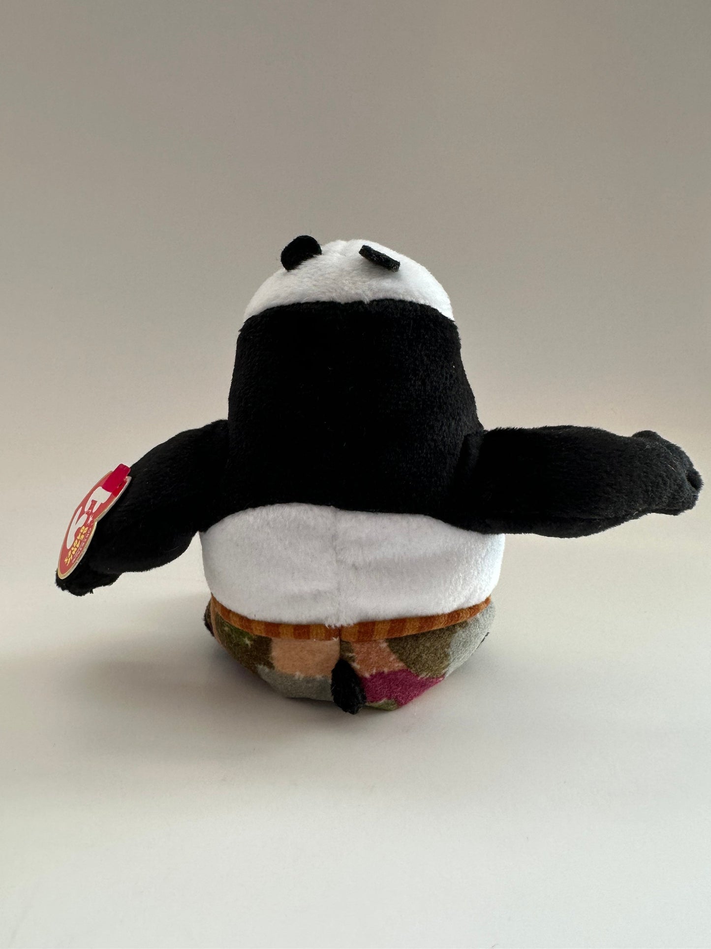 Ty Beanie Baby “Po” the Panda ie - DVD Exclusive, Kung Fu Panda - Non Mint Tag! (6 inch)