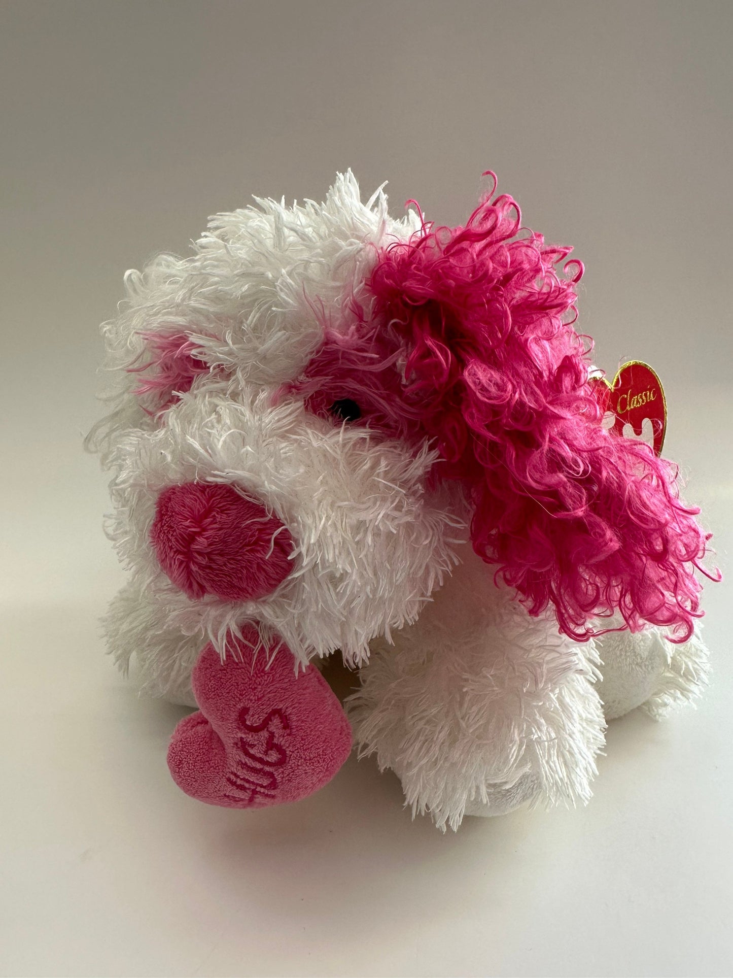 Ty Classics Collection “Crush” the Pink Dog (12 inch)