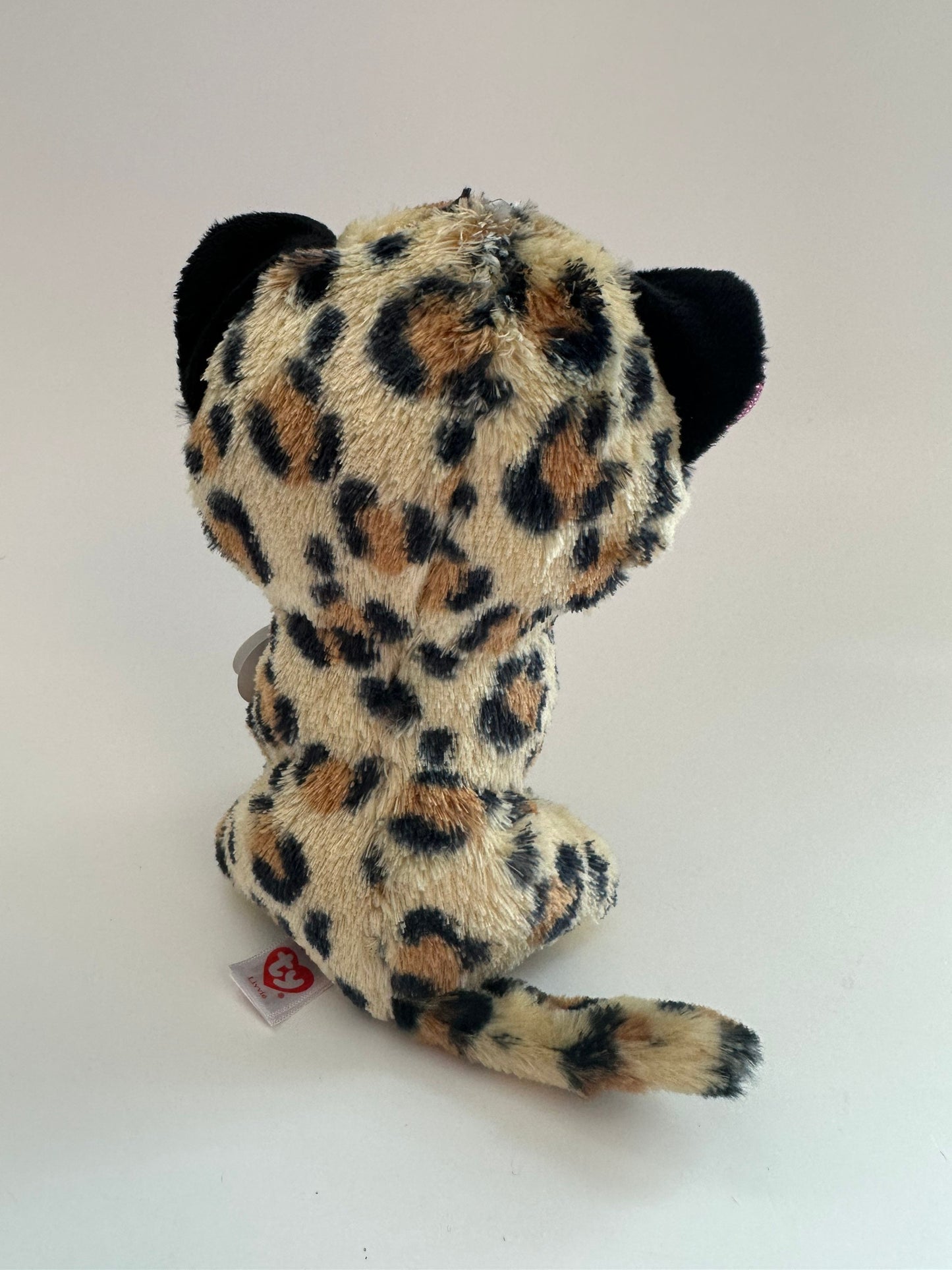 Ty Beanie Boo “Livvie” the Leopard (6 inch)