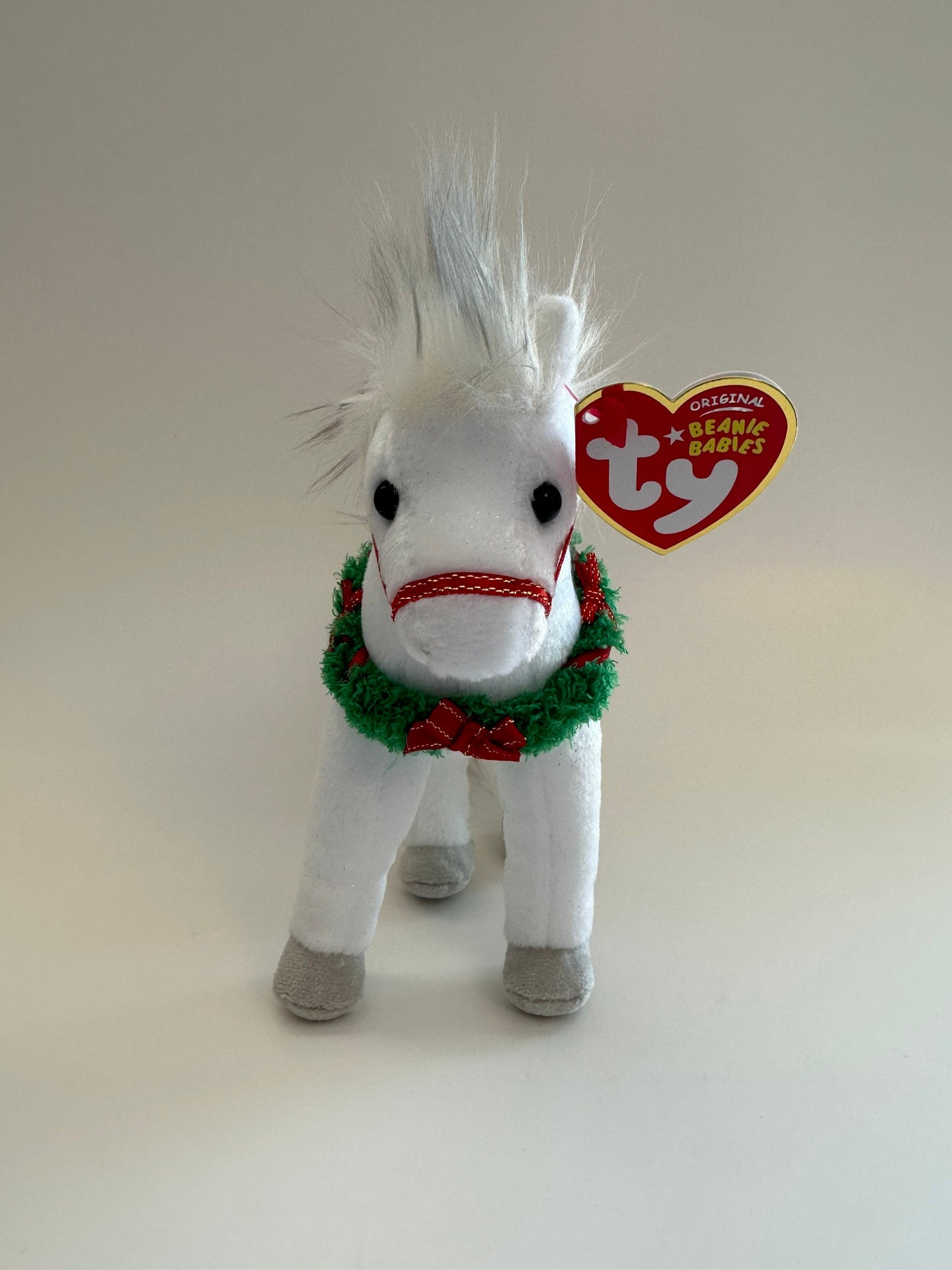 Ty Beanie Baby “Sleighride” the Christmas Horse (6.5 inches)