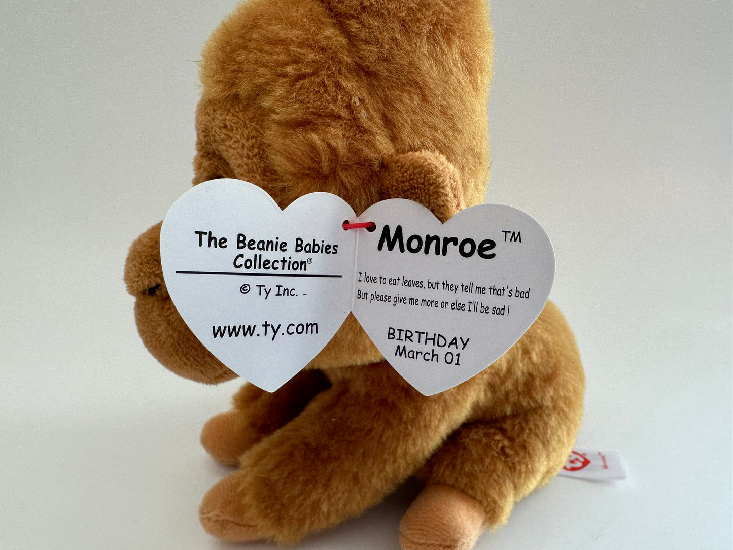 Ty Beanie Baby “Monroe” the Orangutan! (6.5 inch)