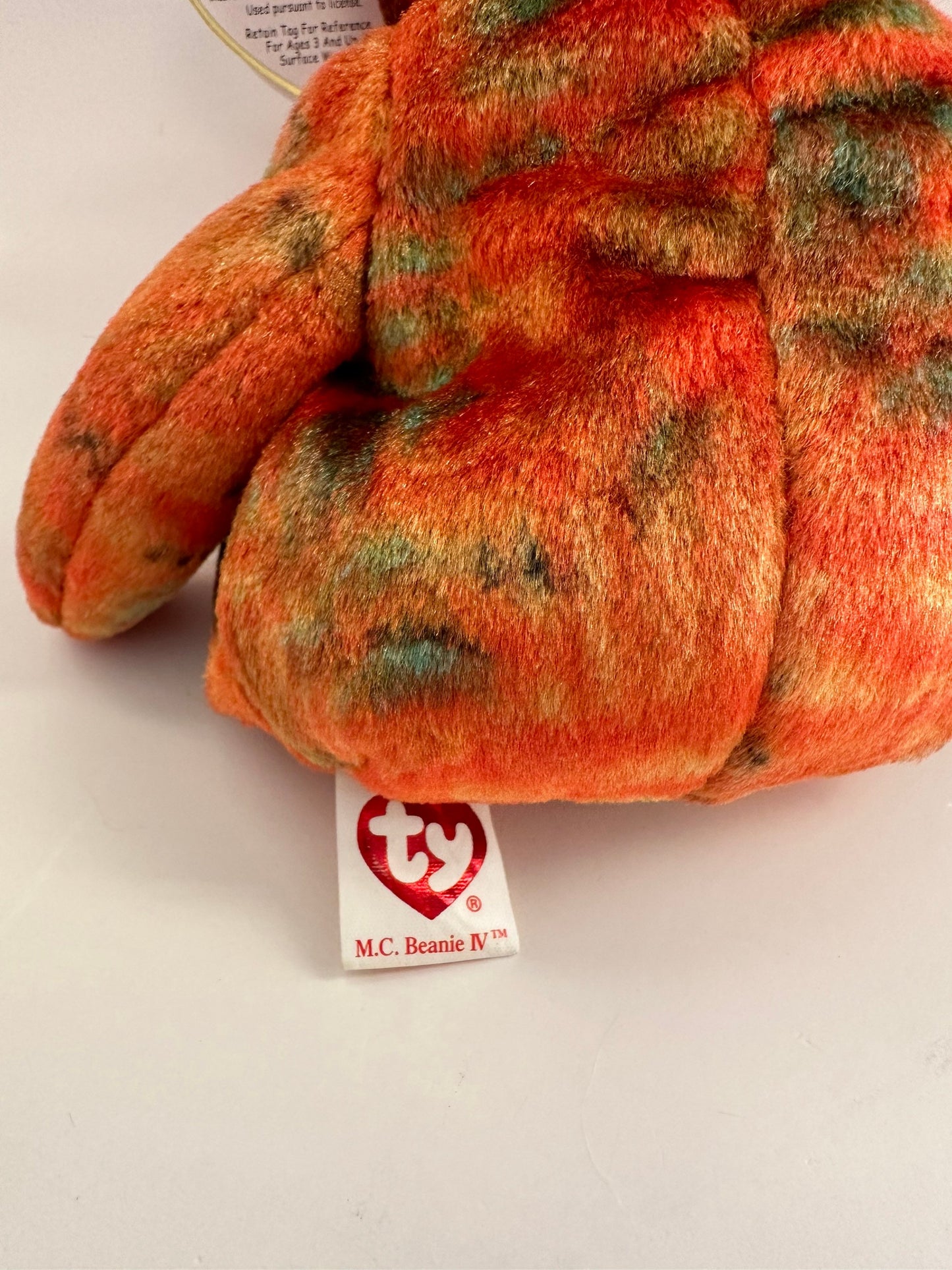 Ty Beanie Baby “M.C. Beanie IV” the MasterCard Bear- Credit Card Exclusive (8.5 inch)