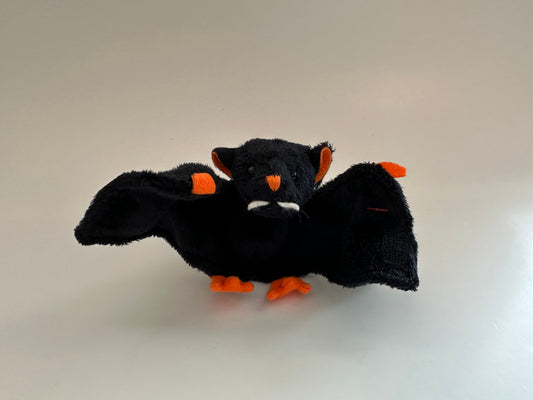 Ty Halloweenie Beanie “Bat-e” the Halloween Bat - Teenie Beanie! (4 inch)