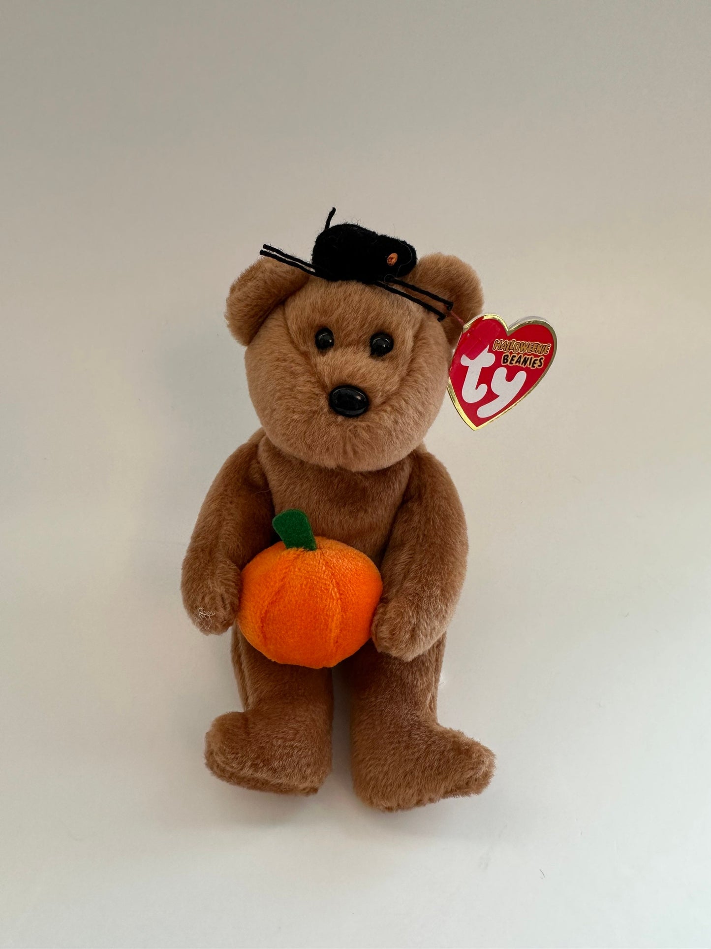 Ty Halloweenie Beanies “Hocus” the Halloween Bear - Teenie Beanie (4 inch)