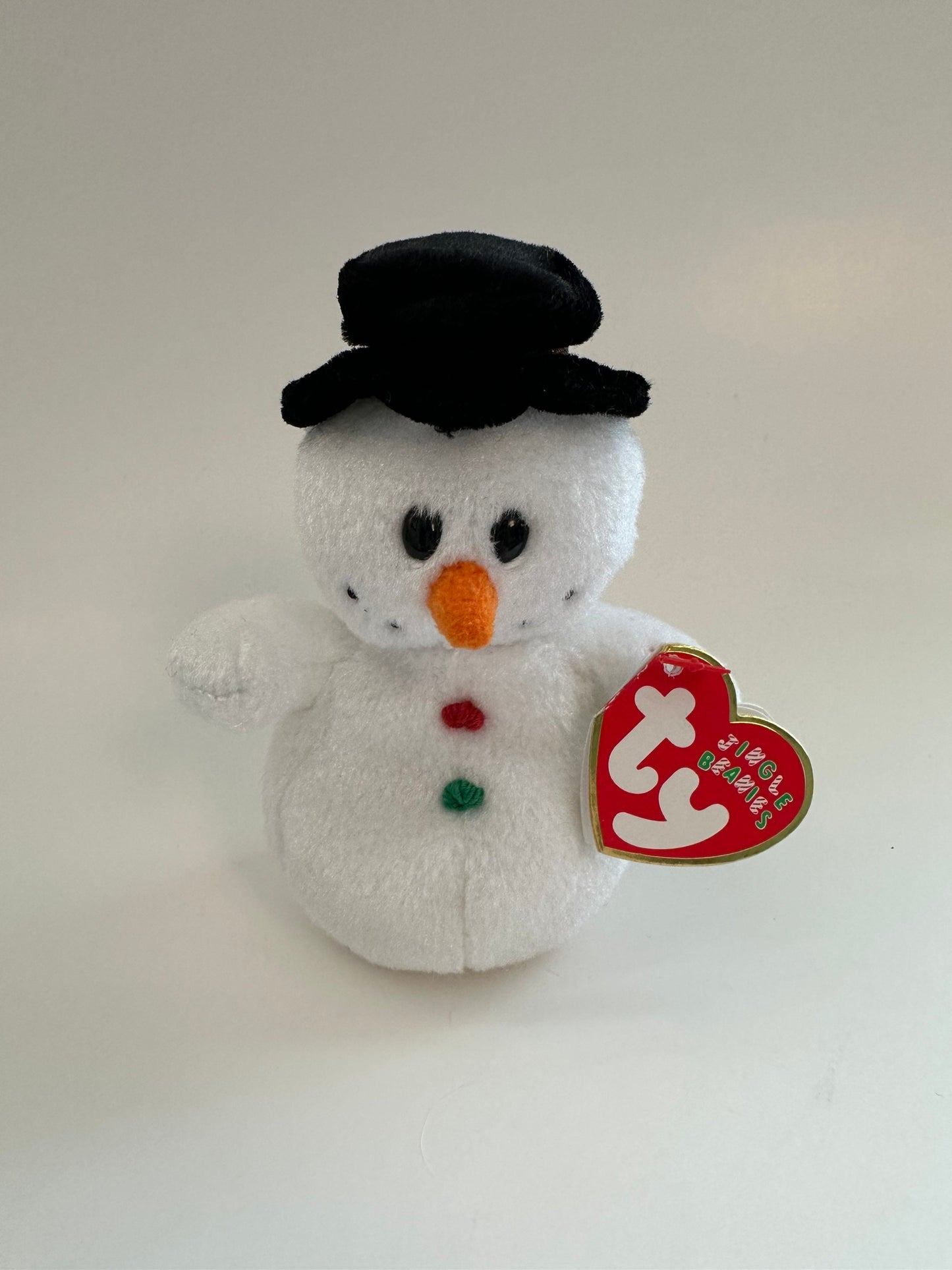 Ty Jingle Beanies “Coolston” the Snowman tree ornament (4 inch)