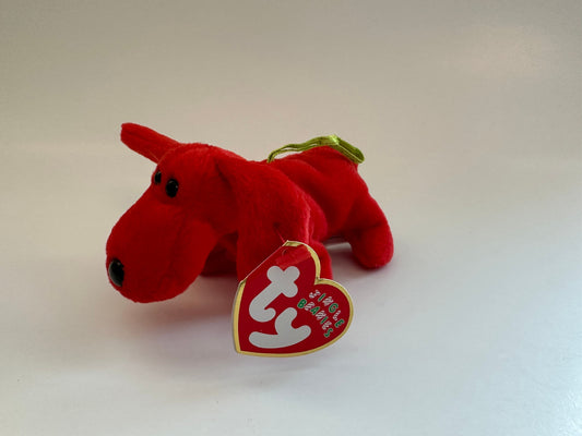 Ty Jingle Beanie Ornament “Rover” the Red Dog (4 inch)