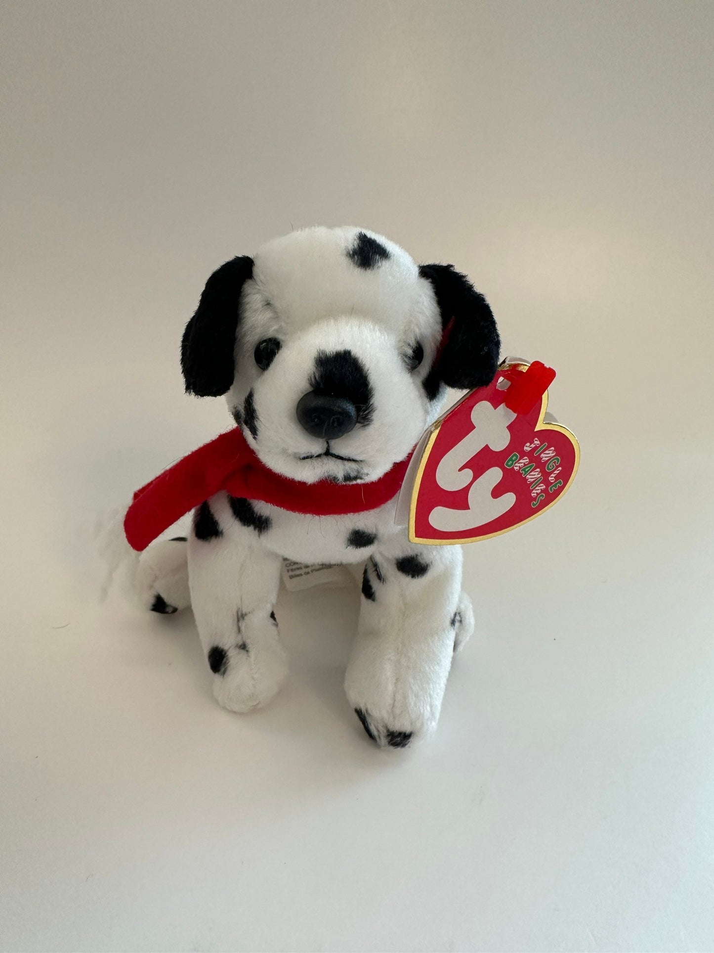 Ty Jingle Beanie Ornament “Dizzy” the Dalmatian Dog (4 inch)