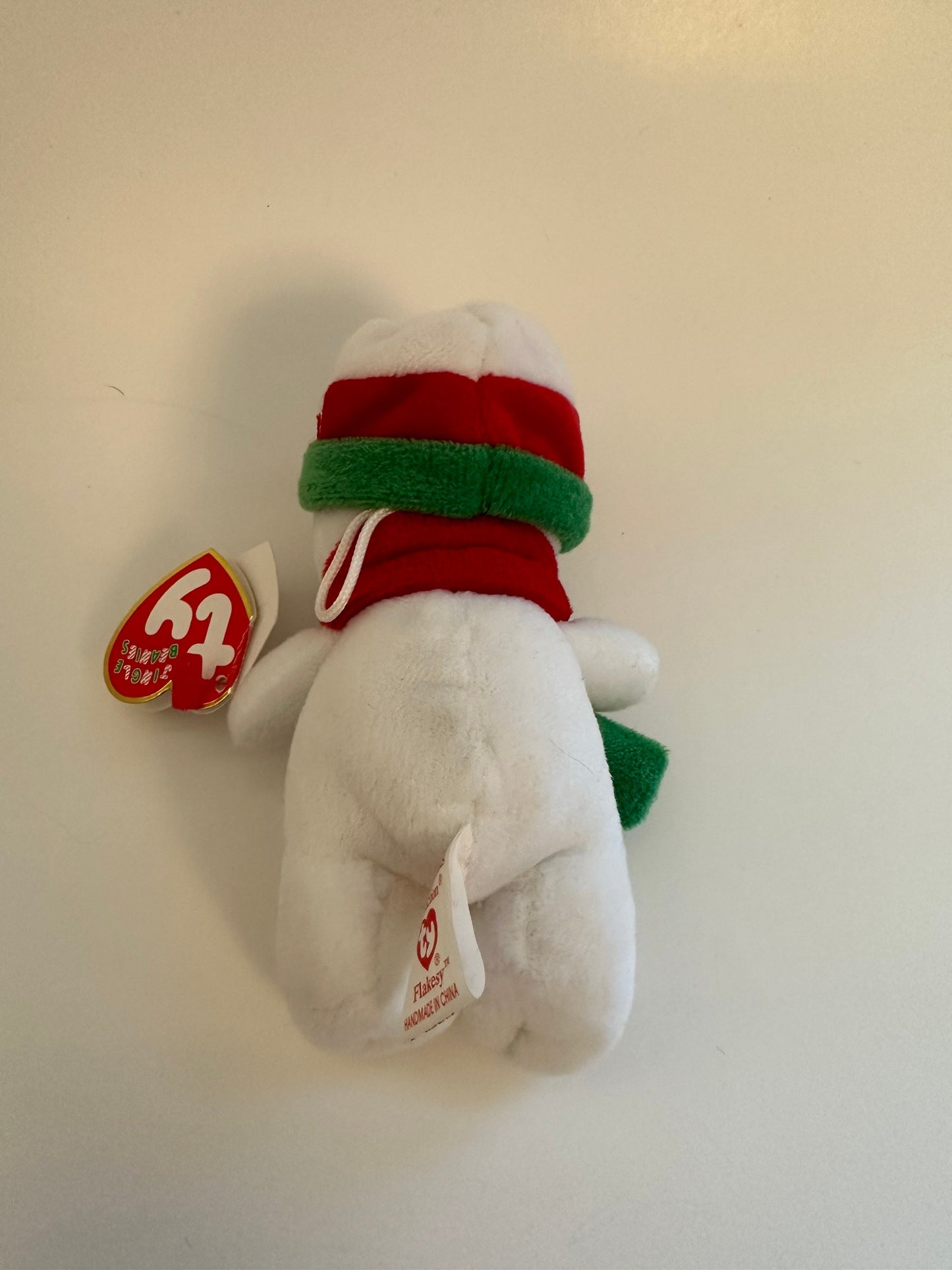 Ty Jingle Beanie “Flakesy” the Snowman Tree Ornament Beanie (4 inch)