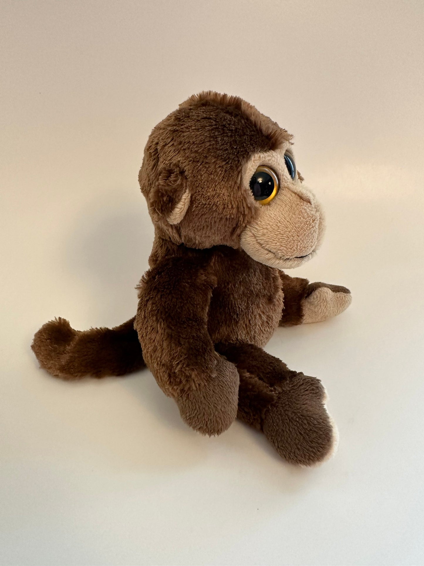 Ty Beanie Baby “Vines” the Monkey - Big Eyed Version - No Hang Tag *Rare* (7 inch)