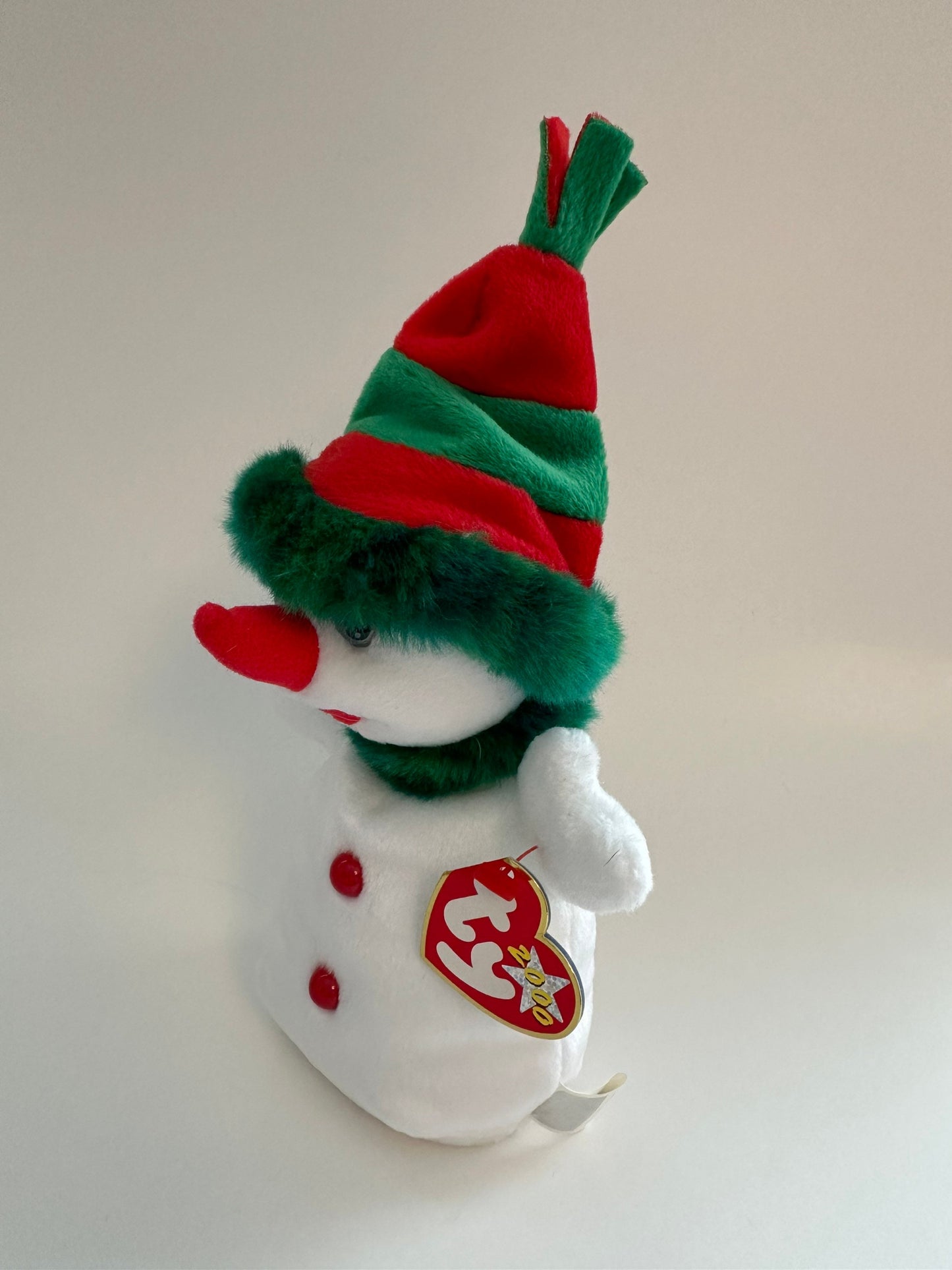 Ty Beanie Baby “Snowgirl” the Snow Girl! (7 inch)