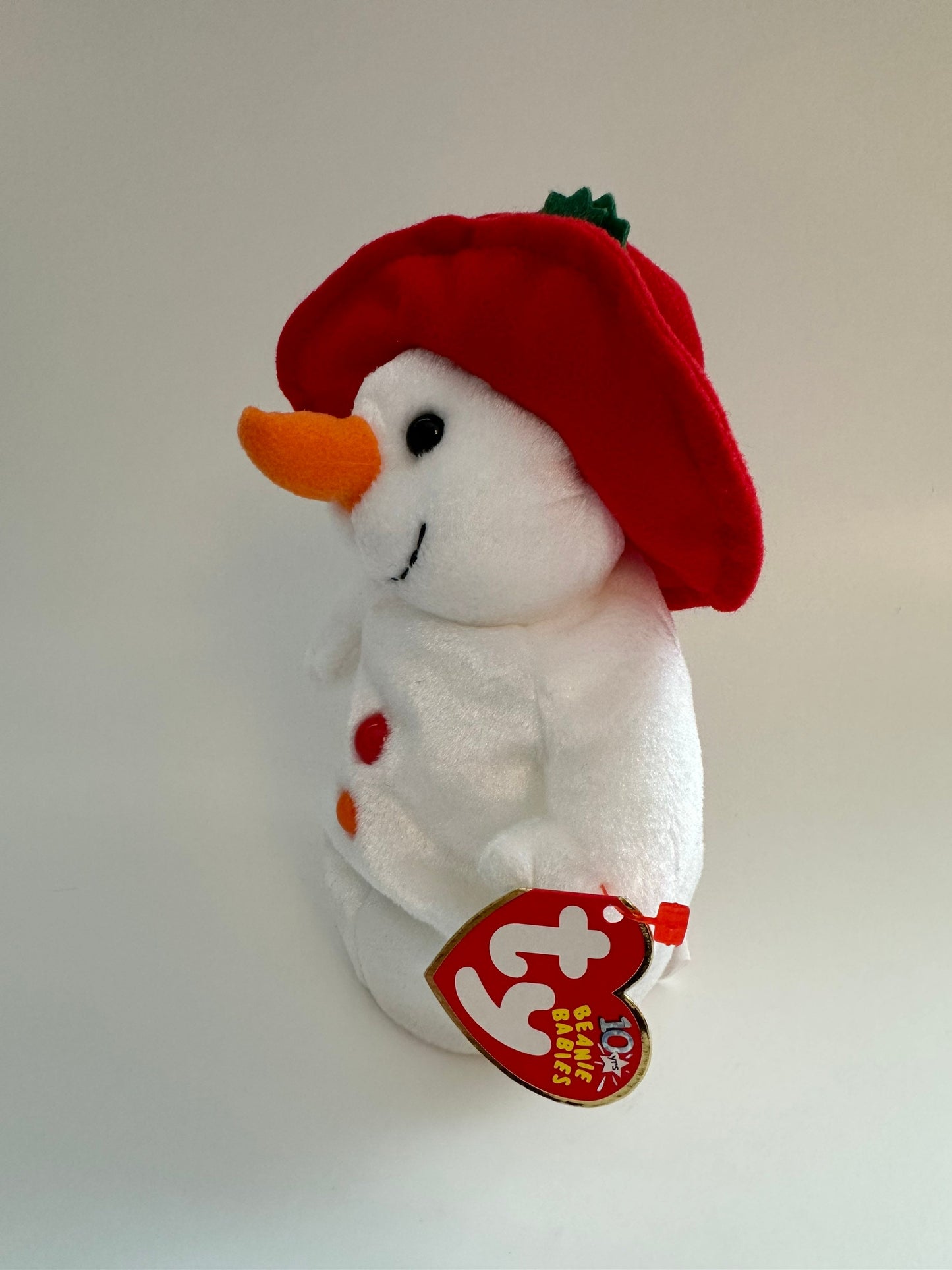 Ty Beanie Baby “Chillin” the Snowman! (7 inch)