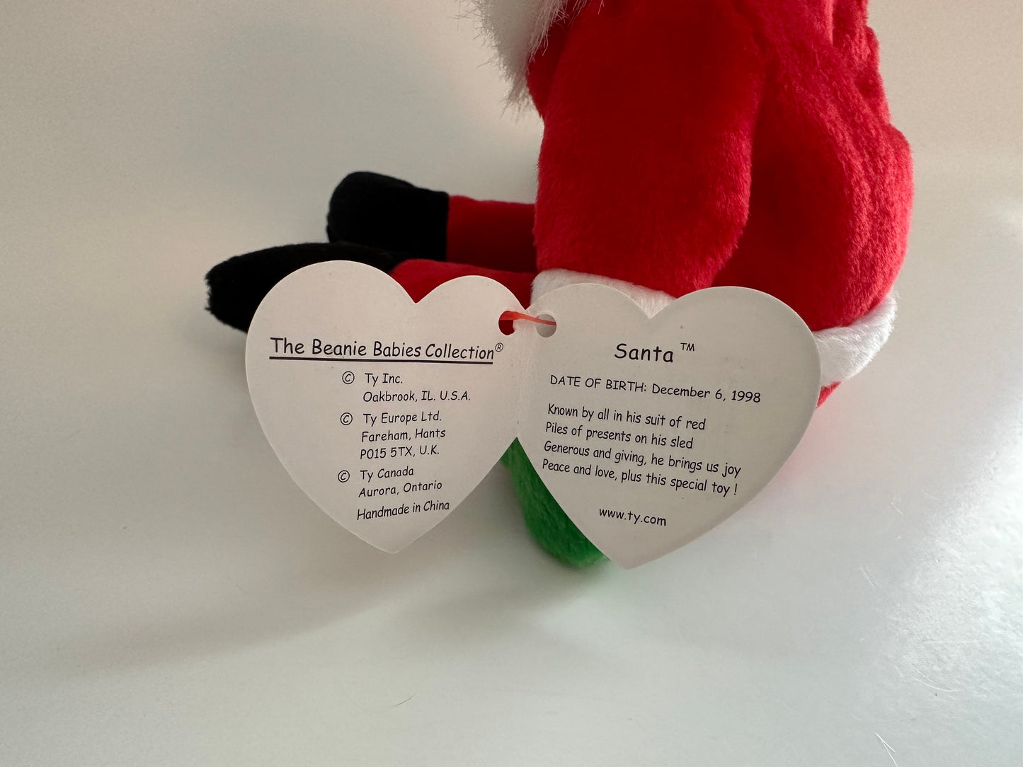 Ty Beanie Baby “Santa” the Santa  (9 inch)