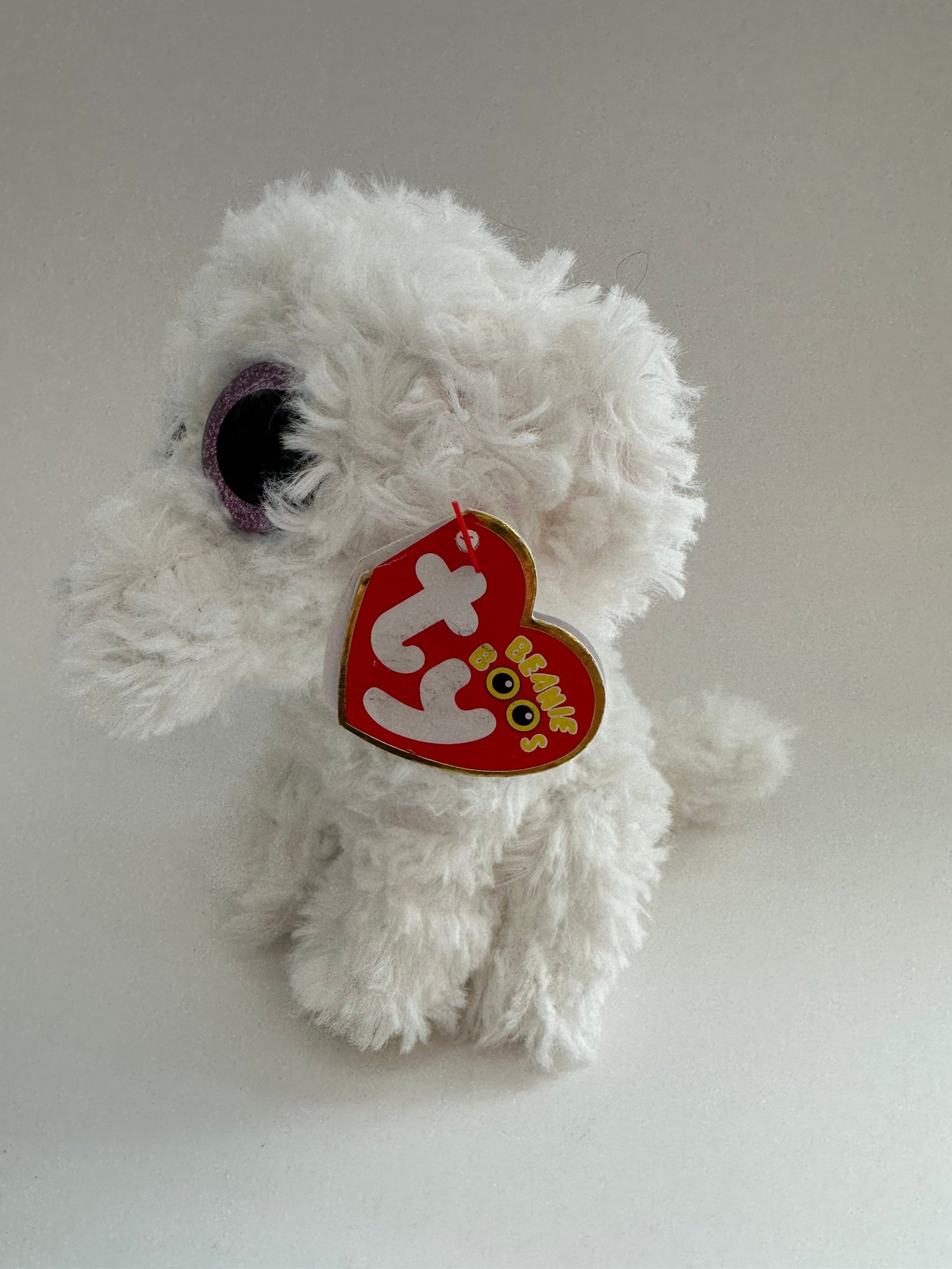 Ty Beanie Boo “Pippie” the White Dog Plush (6 inch)