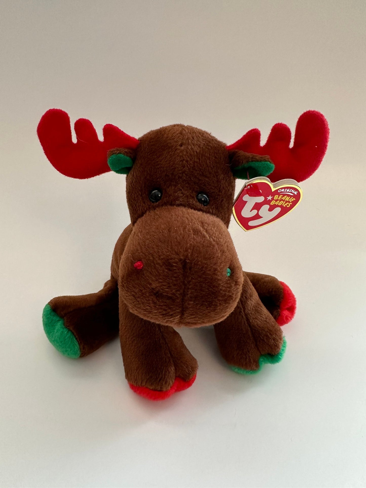 Ty Beanie Baby “Trimmings” the Holiday Moose (6 inch)