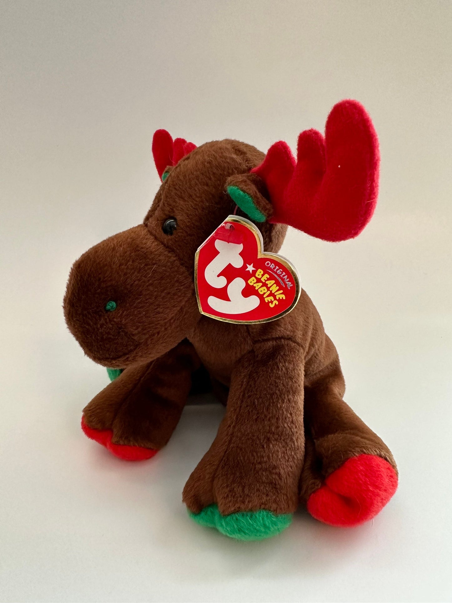 Ty Beanie Baby “Trimmings” the Holiday Moose (6 inch)