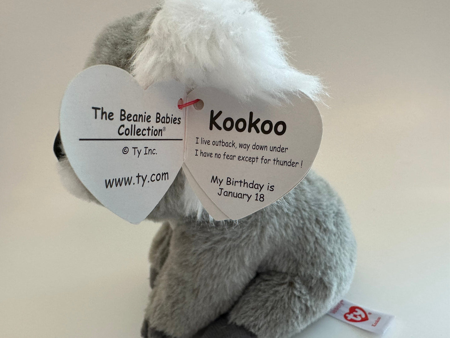 TY Beanie Baby “Kookoo” the Koala (6 inch)