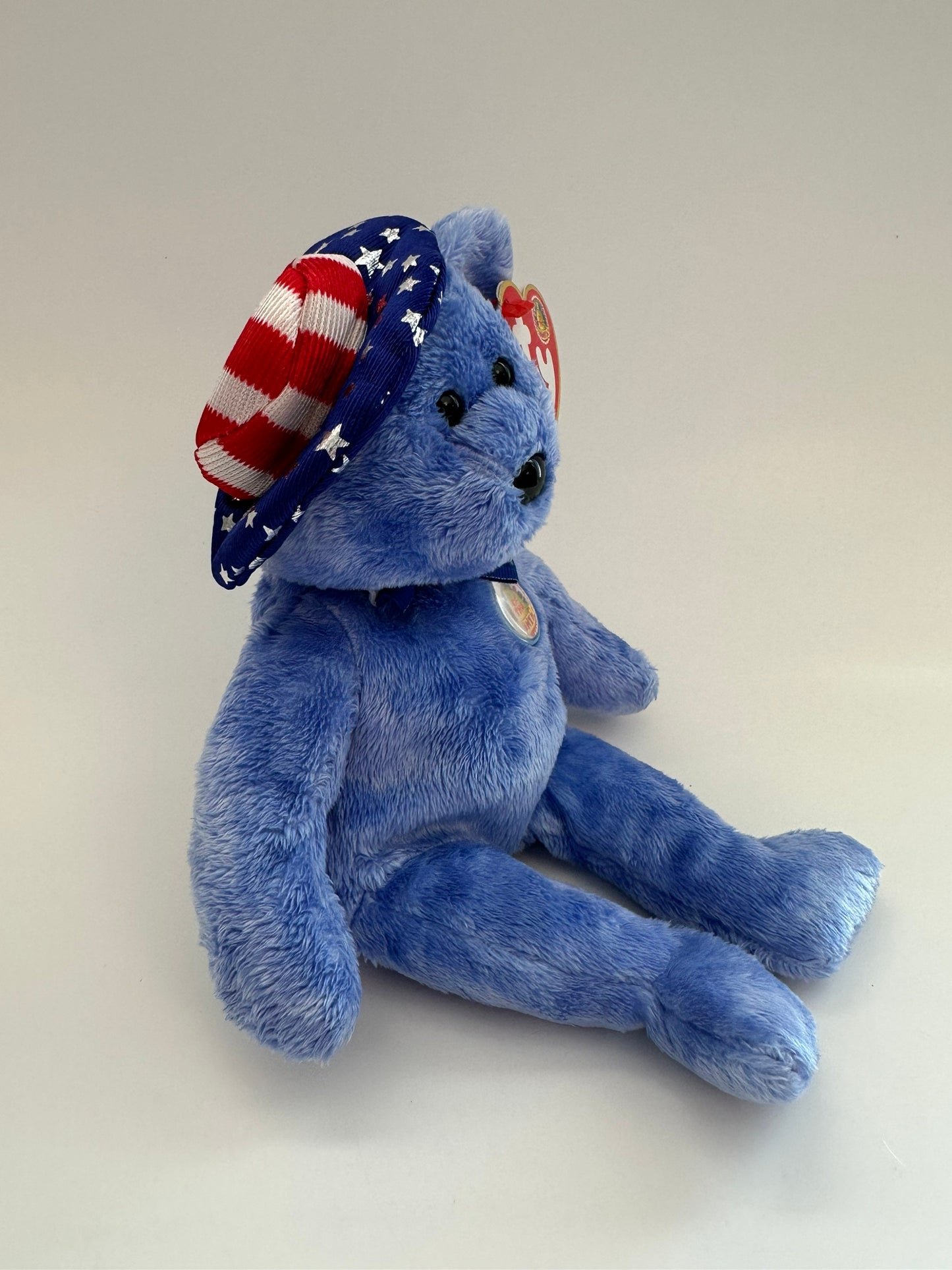 Ty Beanie Baby “Founders” the Patriotic Bear - Beanie Baby of the Month (8.5 inch)