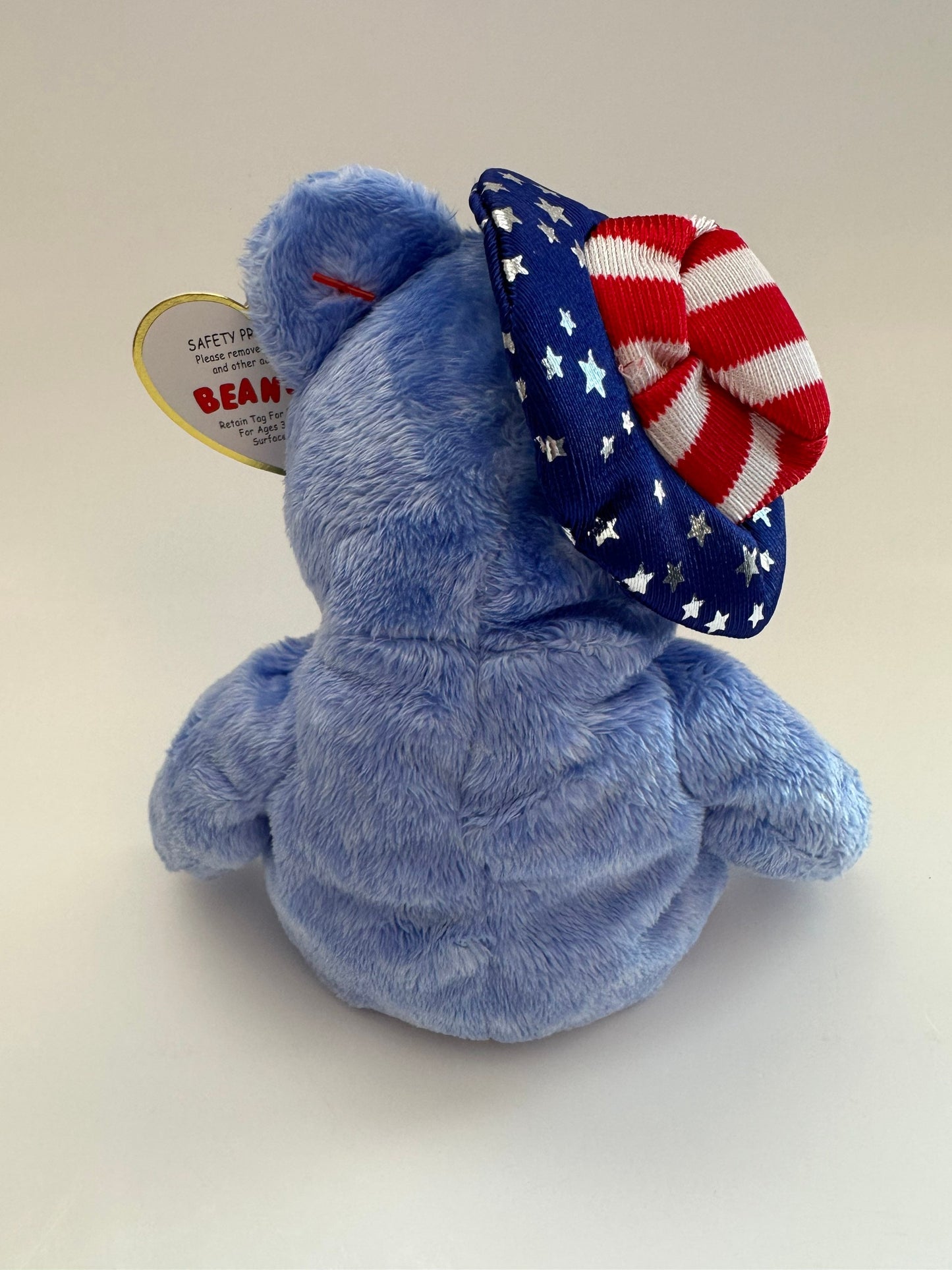 Ty Beanie Baby “Founders” the Patriotic Bear - Beanie Baby of the Month (8.5 inch)