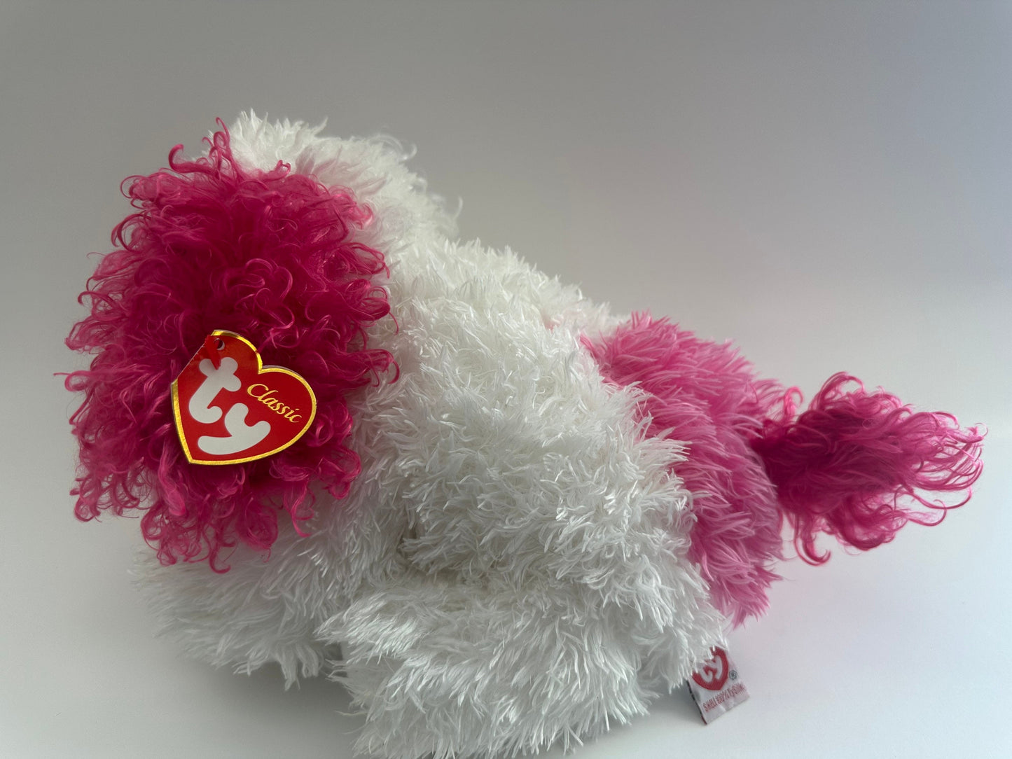 Ty Classics Collection “Crush” the Pink Dog (12 inch)