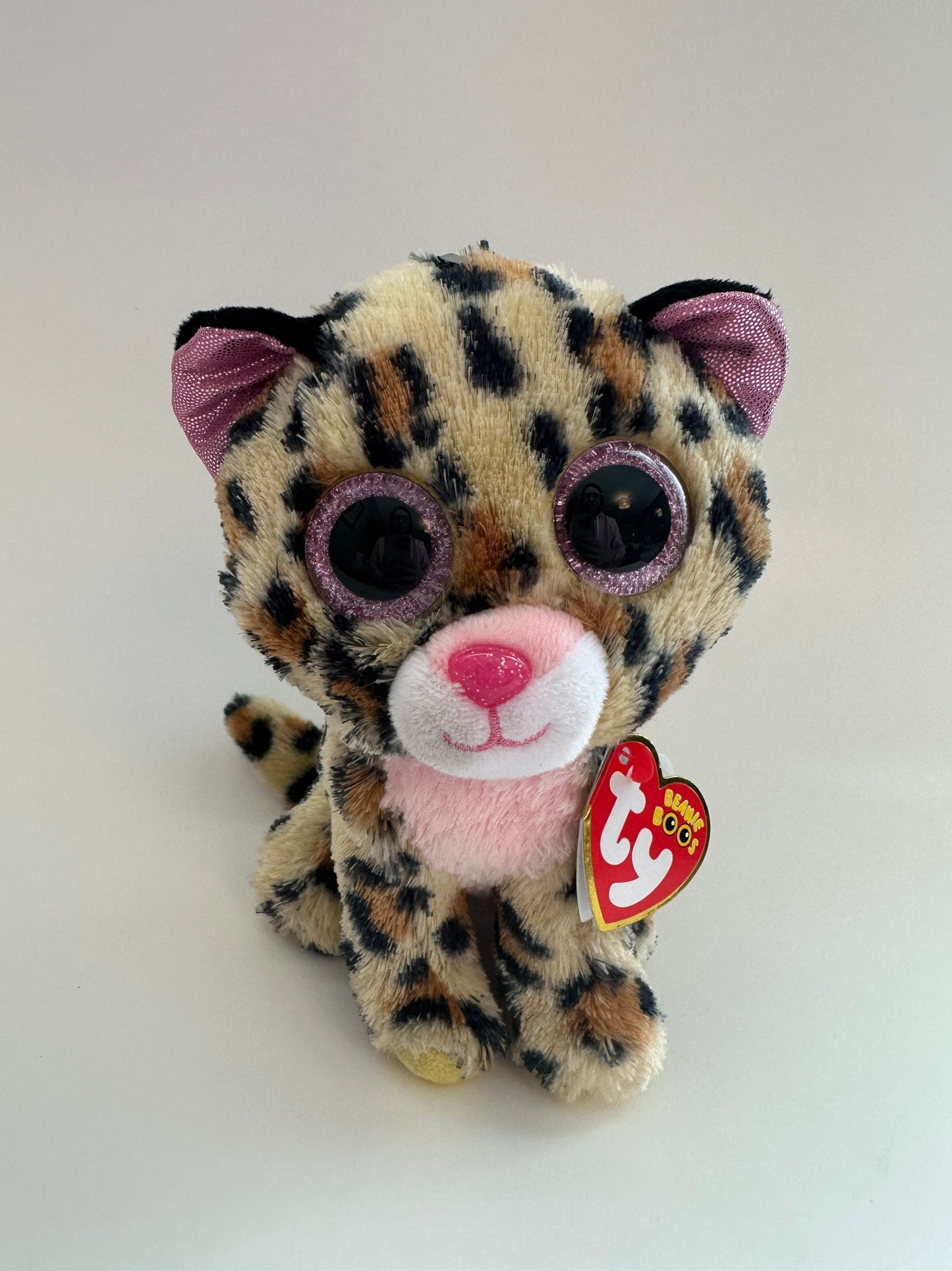 Ty Beanie Boo “Livvie” the Leopard (6 inch)