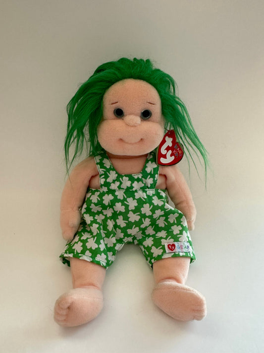 Ty Beanie Kid “Shenanigan” the Irish / St Patrick’s Day Collectable Doll  (10 inch)